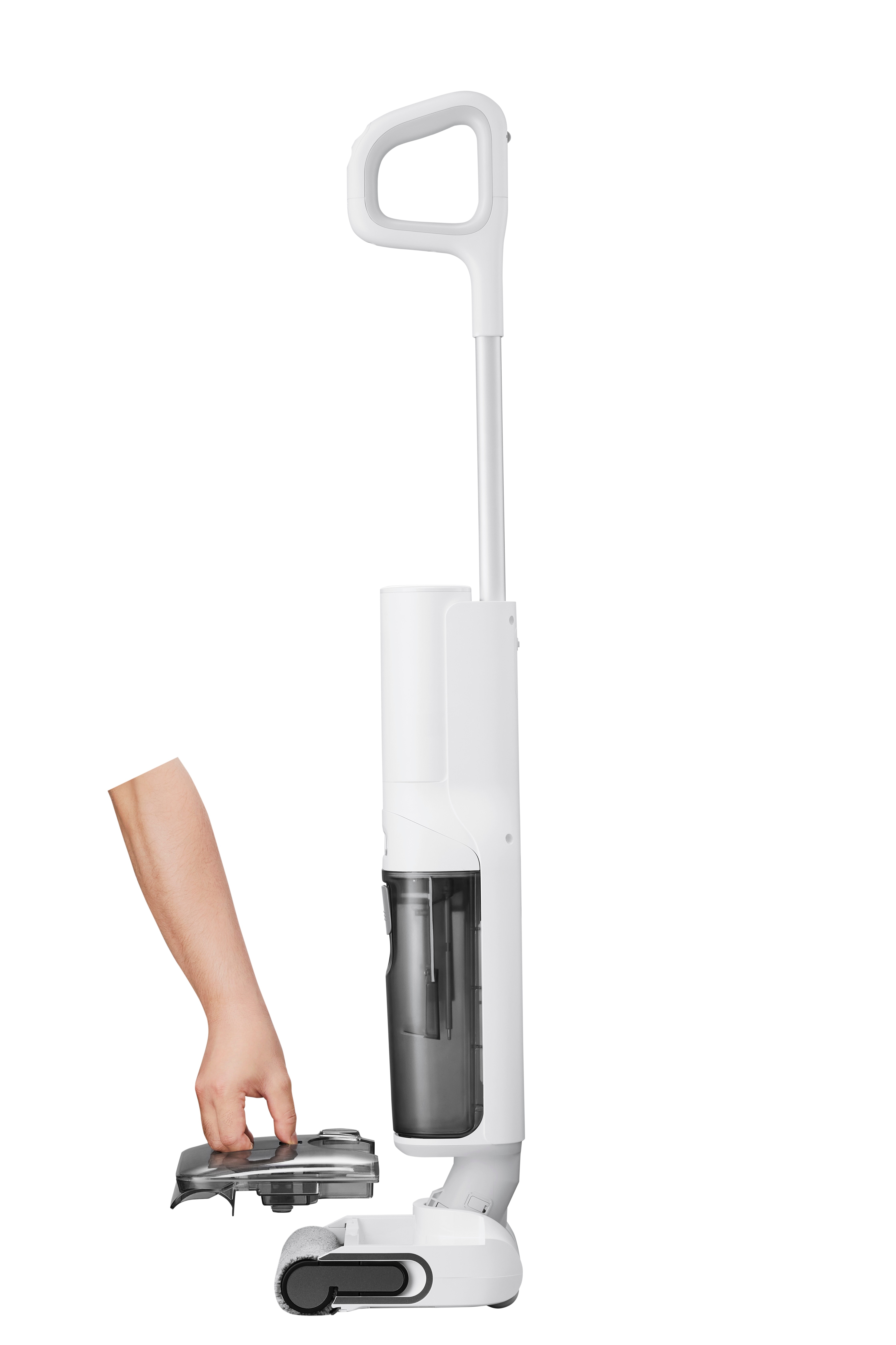 Aspirador de escoba Roborock F25 RT w/CS para seco y húmedo sin cable - Blanco Blanco-4