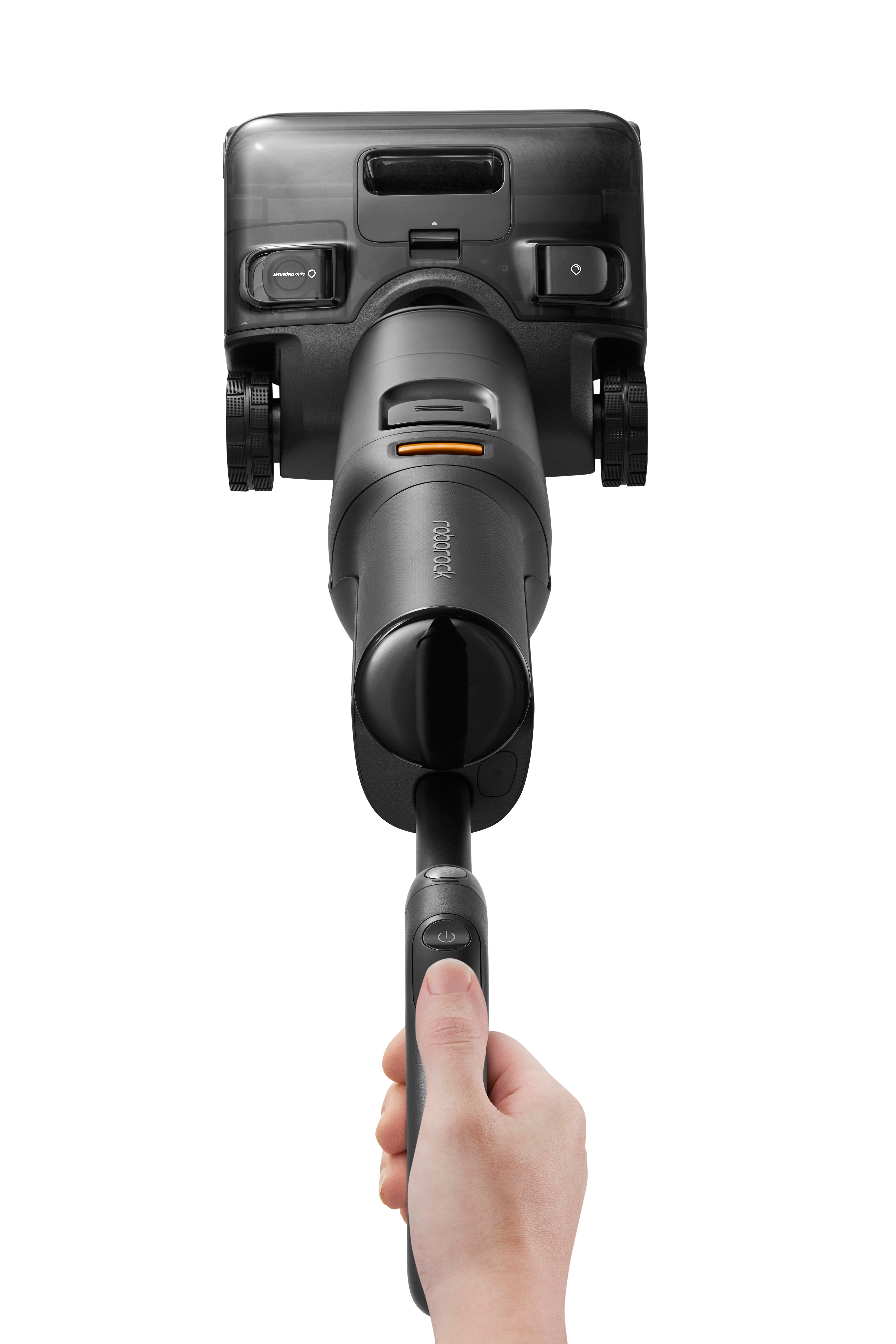 Aspirador de escoba Roborock F25 ACE COMBO w/CS en seco y húmedo sin cable combinación con Aspirador vertical - Negro Negro-3