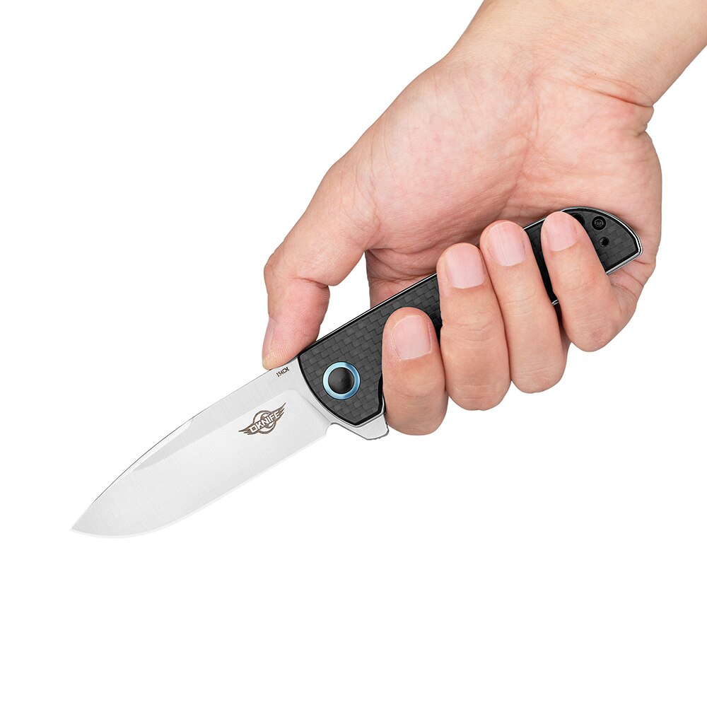 Navaja Oknife Freeze 2 con hoja de acero inoxidable 154CM Olight - Negro Negro-6