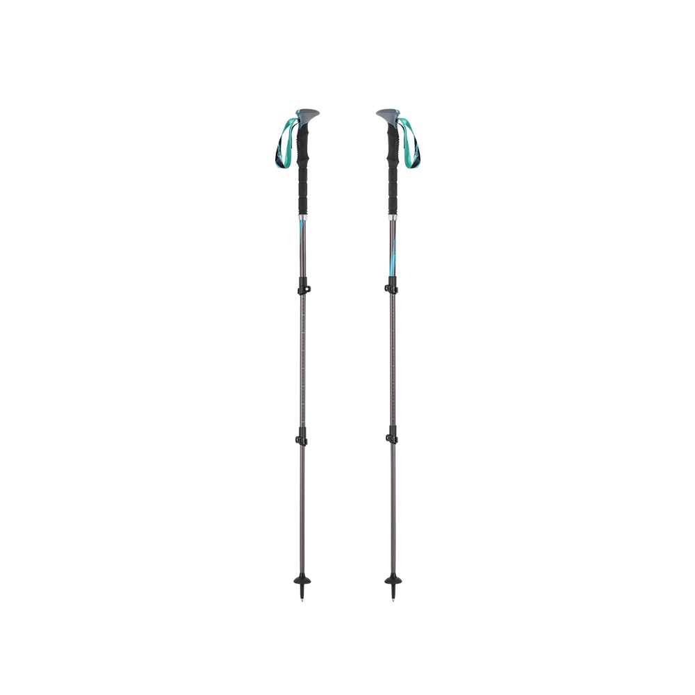 Bastones de senderismo extensibles con luz integrada Beamwalk T3 Trekking Olife Olight - Negro Negro-2