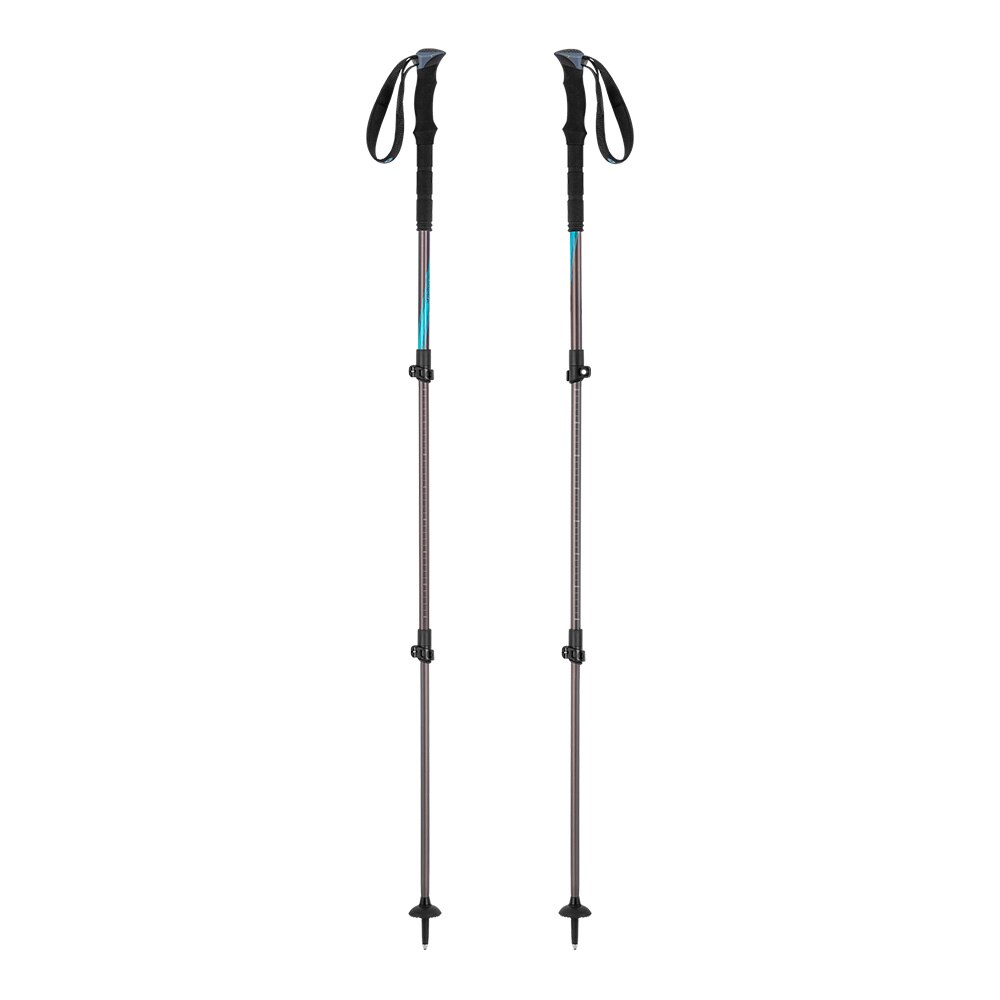 Bastones de senderismo extensibles Trekpal T3 Trekking Olife Olight - Negro Negro-2