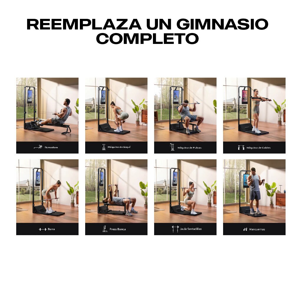 Gym Monster 2 Pro + Remadora gimnasio Inteligente Speediance - Negro Negro-3