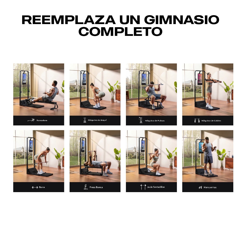 Multiestación Gym Monster 2 Pro gimnasio Inteligente Speediance - Negro Negro-3