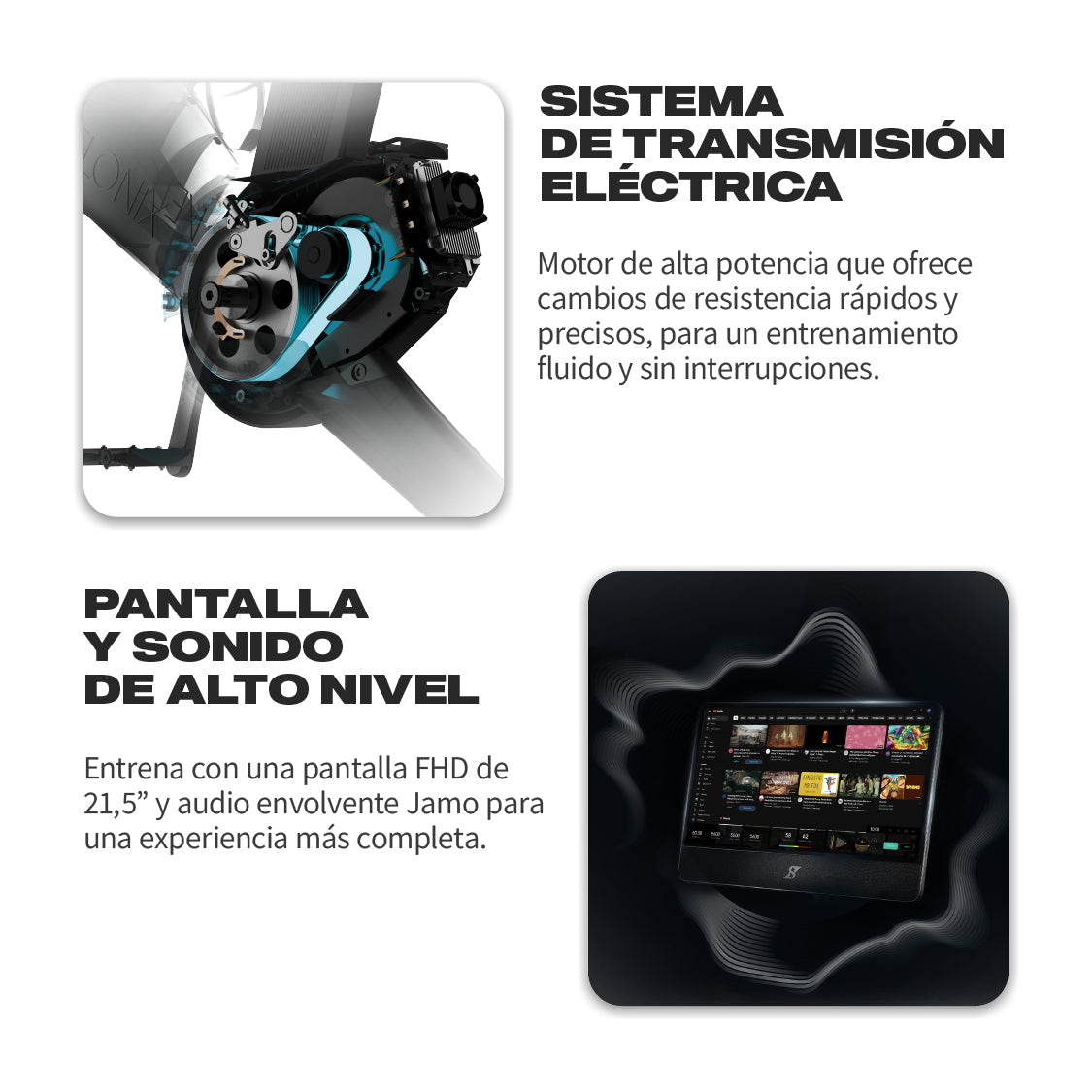 Bicicleta estática Inteligente Velonix Speediance - Negro Negro-3