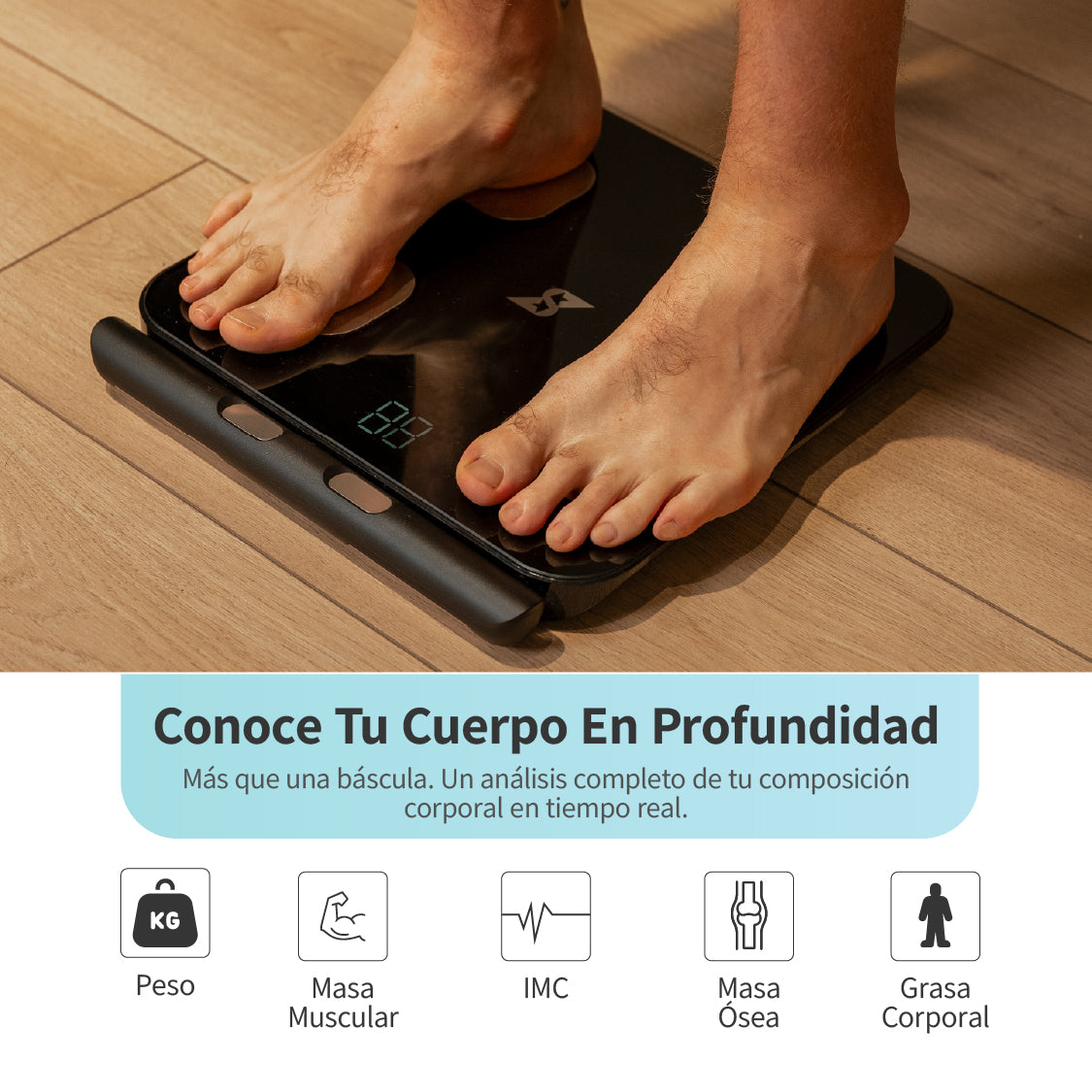 Báscula Inteligente Speediance - Negro Negro-5