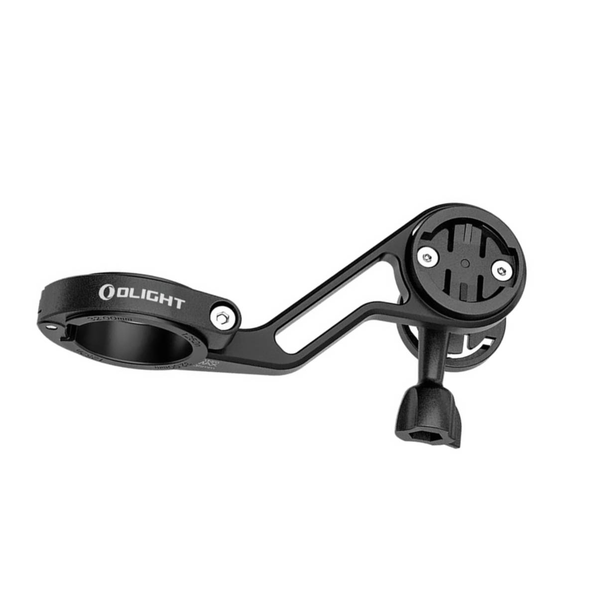 Soporte bici para GPS y luz delantera de vástago TTA Olight - Negro Negro-3