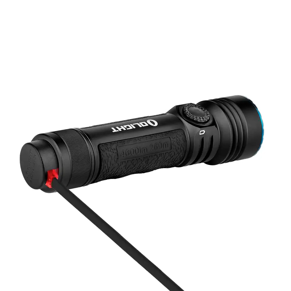 Linterna LED Seeker 4 Pro 4600 lúmenes Luz Blanca Fría Olight - Negro Negro-5