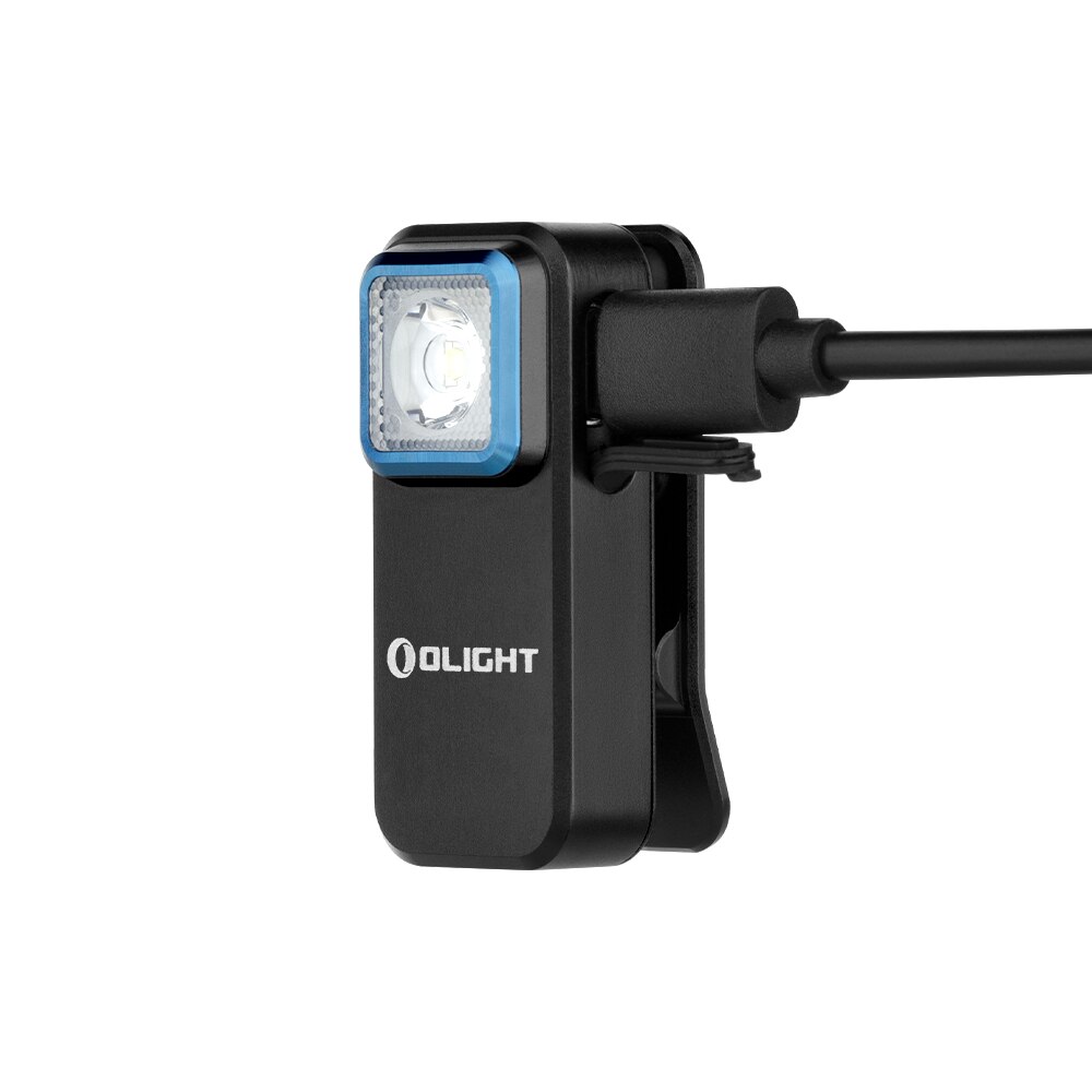 Linterna EDC de ángulo recto Oclip 300 lúmenes Olight - Negro Negro-5