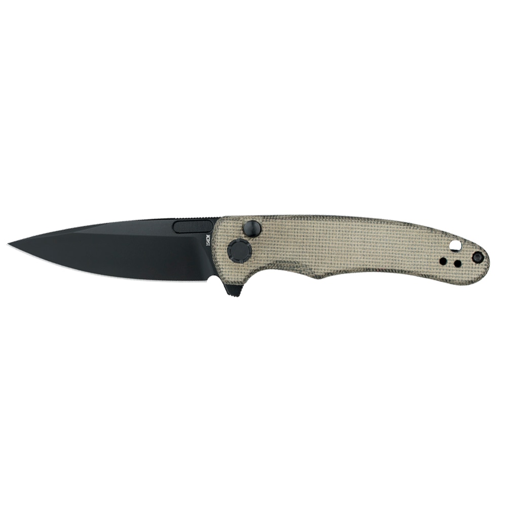 Olight - Navaja acero inoxidable Mettle 2 Micarta Oknife Olight.