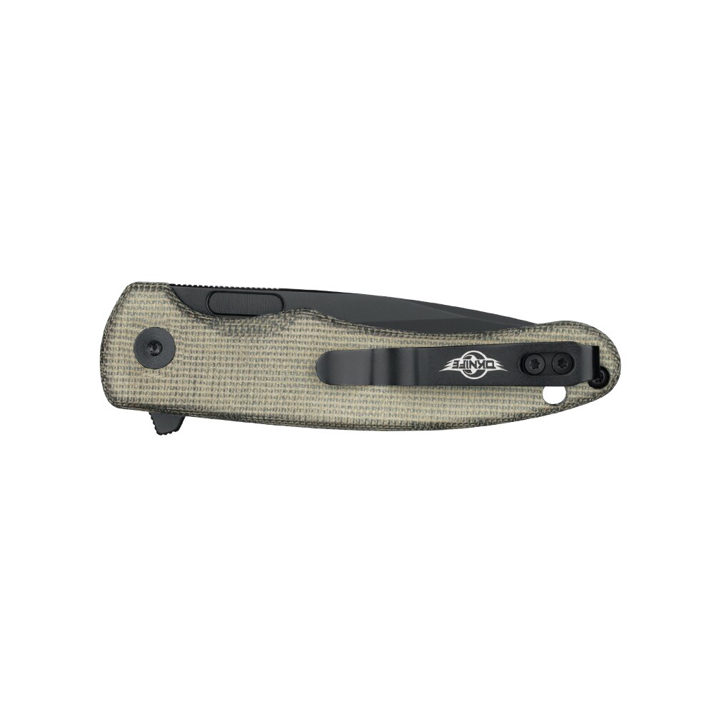 Navaja acero inoxidable Mettle 2 Micarta Oknife Olight - Verde Verde-2