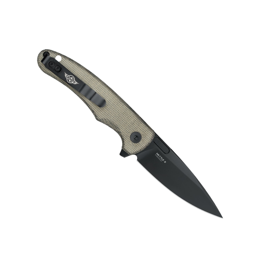 Navaja acero inoxidable Mettle 2 Micarta Oknife Olight - Verde Verde-4