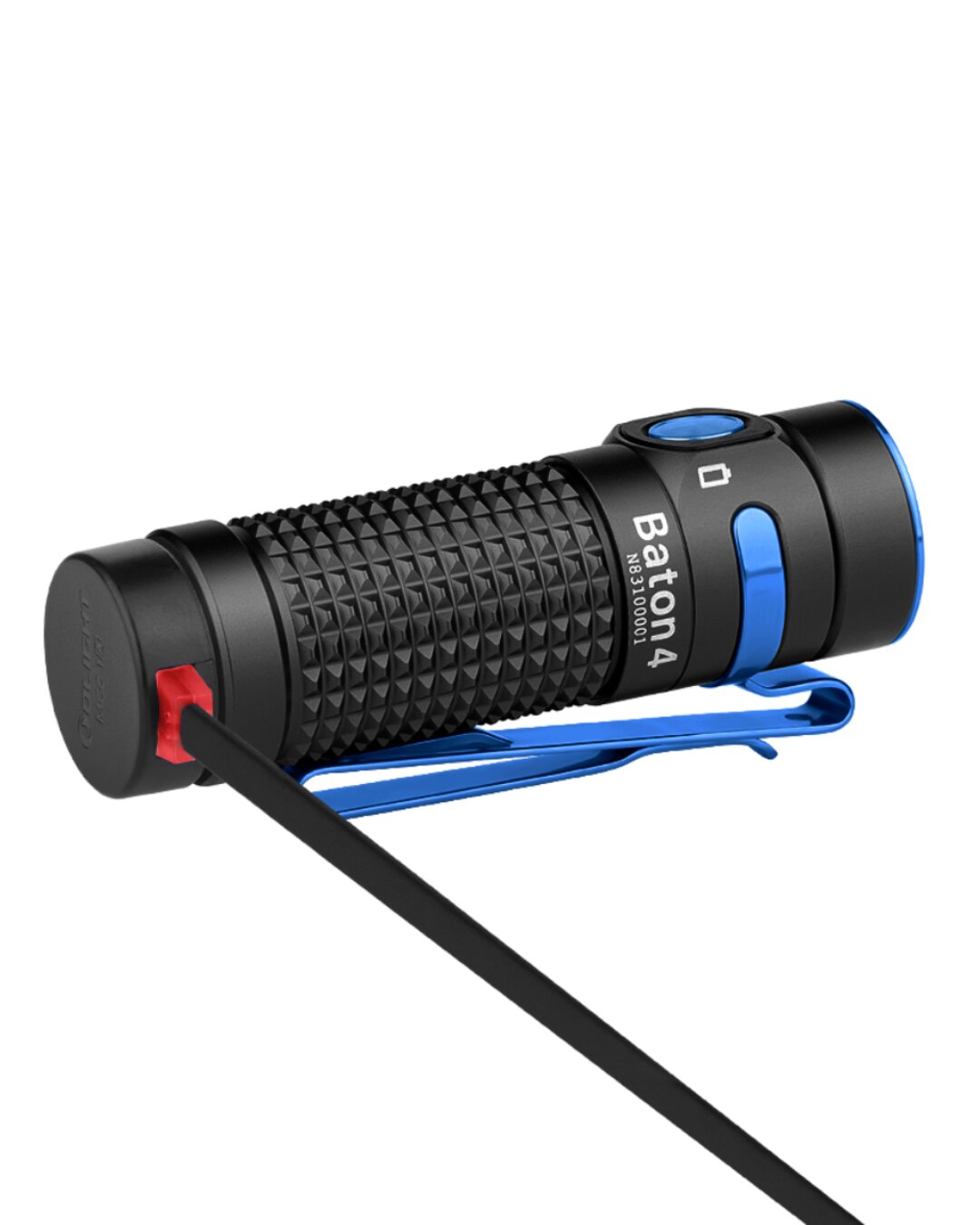 Linterna EDC Baton 4 1.300 lúmenes Olight - Negro Negro-4