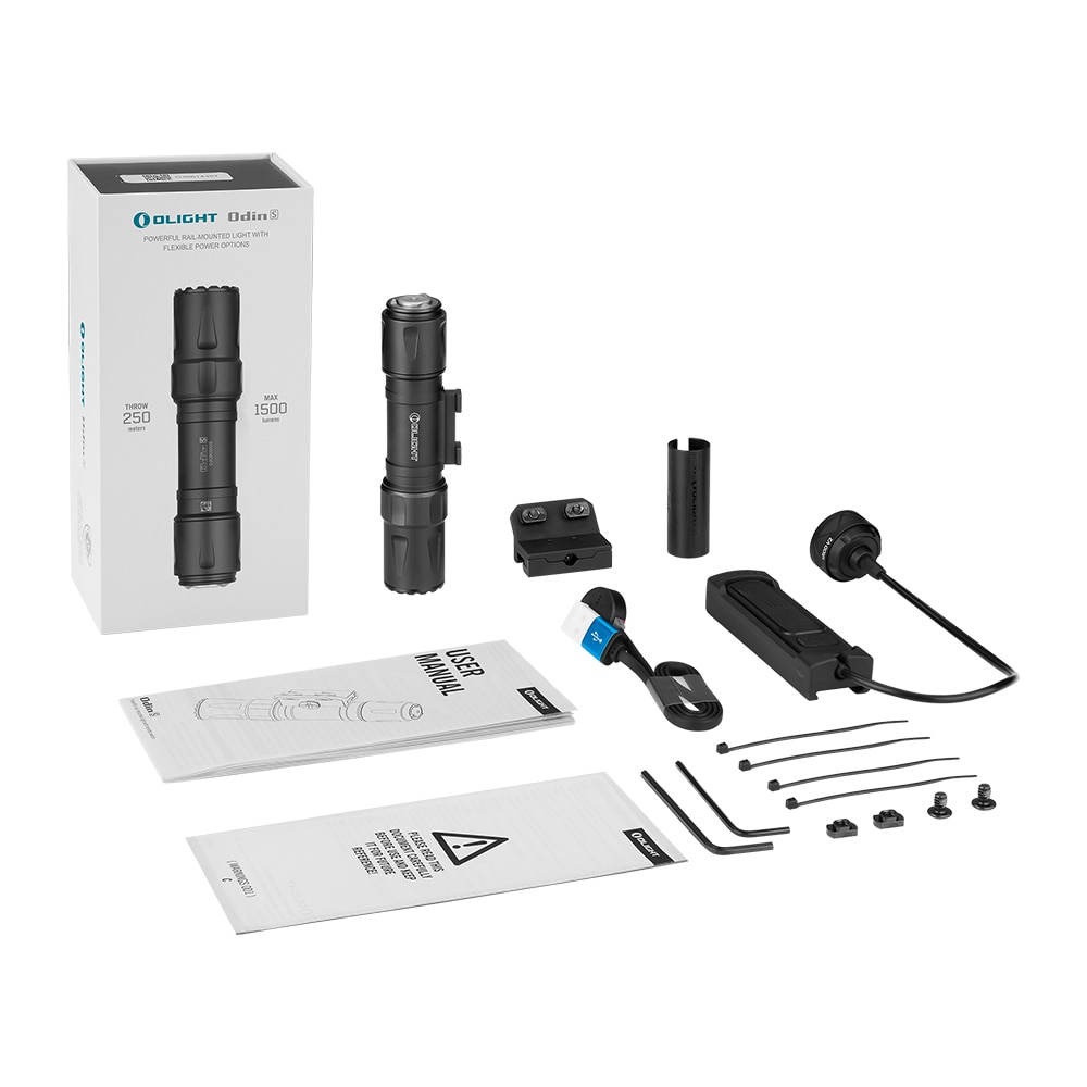 Imagen 5 de Linterna táctica Odin S M-Lok 1.500 lúmenes Olight - Negro Negro
