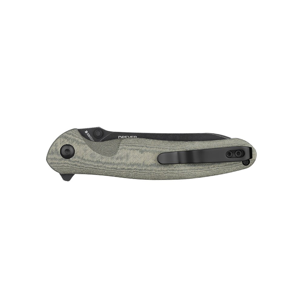 Navaja Oknife Drever Micarta Olight - Gris / Negro Gris / Negro-2