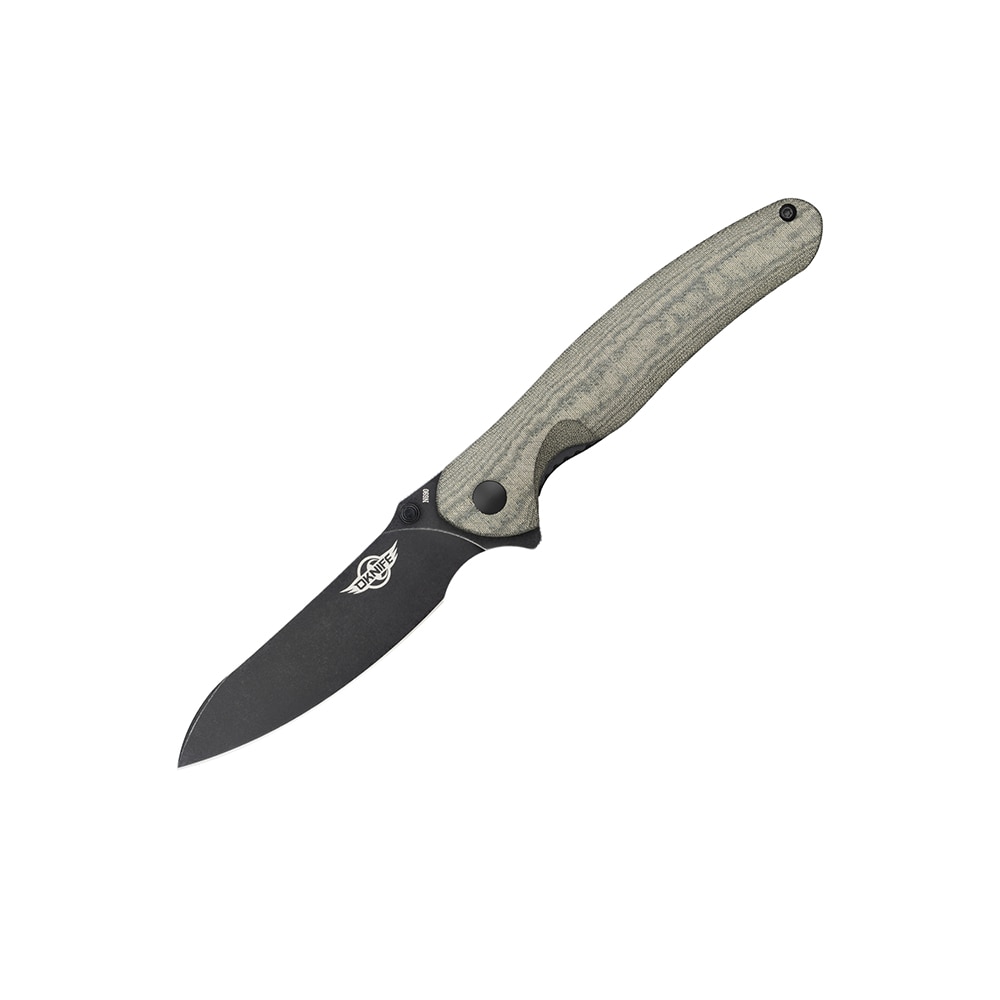 Navaja Oknife Drever Micarta Olight - Gris / Negro Gris / Negro-3