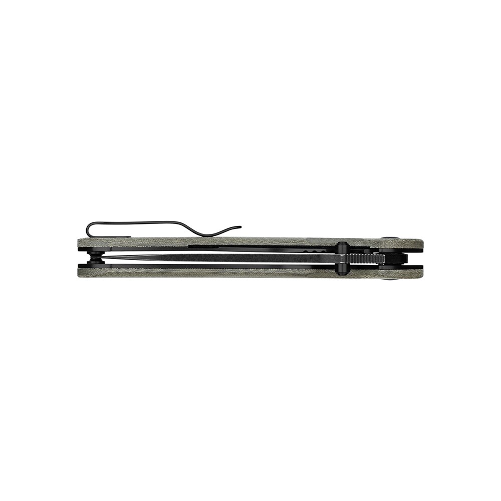Navaja Oknife Drever Micarta Olight - Gris / Negro Gris / Negro-5