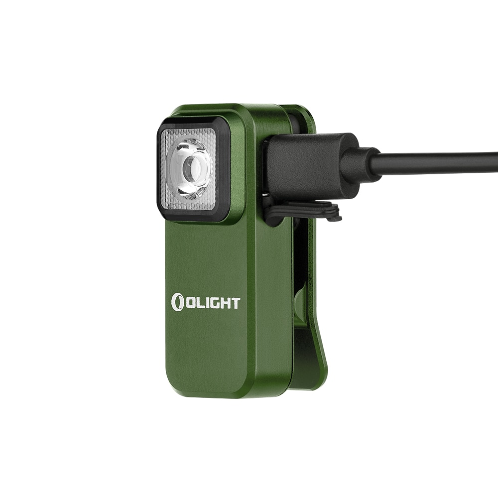Linterna EDC de ángulo recto Oclip 300 lúmenes Olight - Verde Verde-4