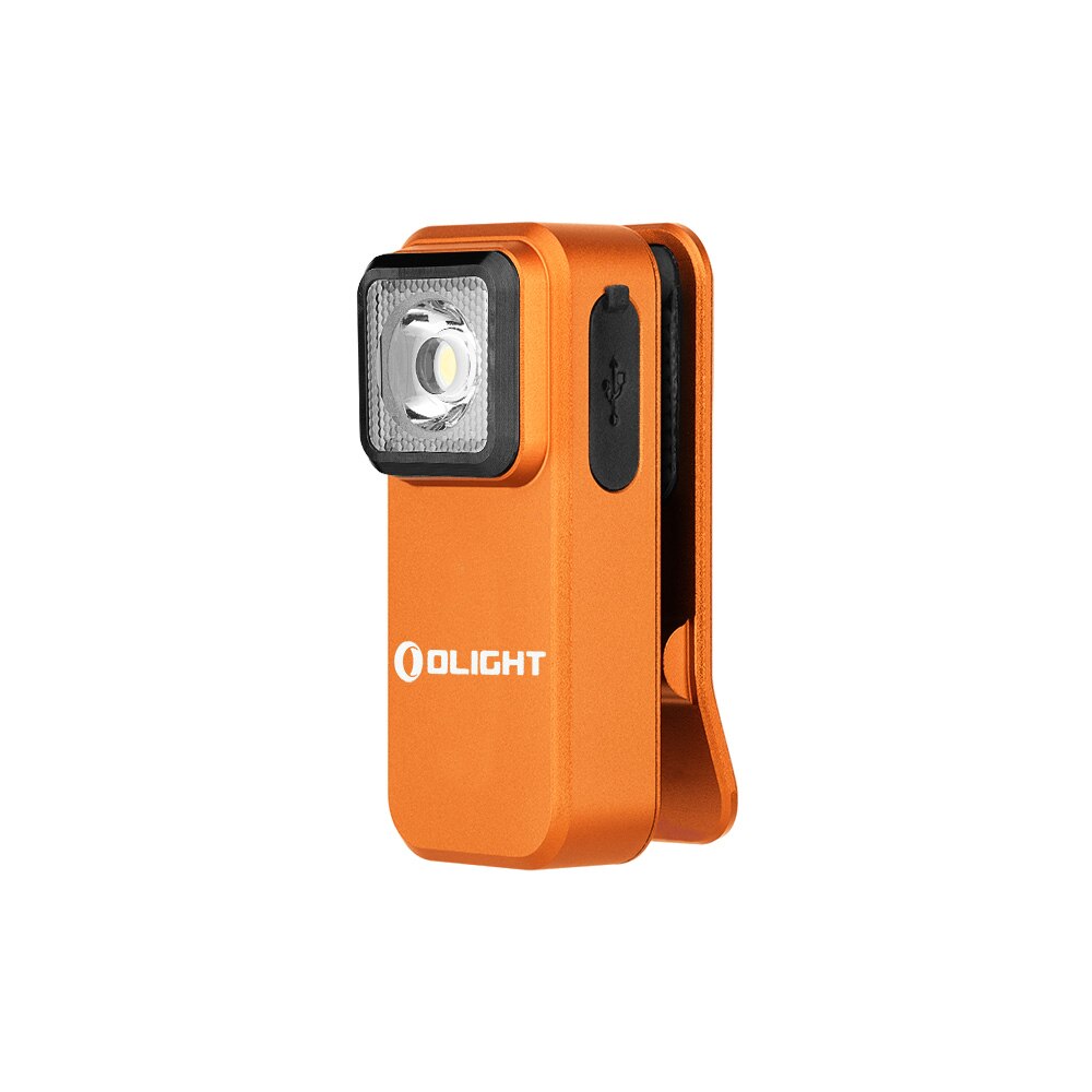 Linterna EDC de ángulo recto Oclip 300 lúmenes Olight - Naranja Naranja-2