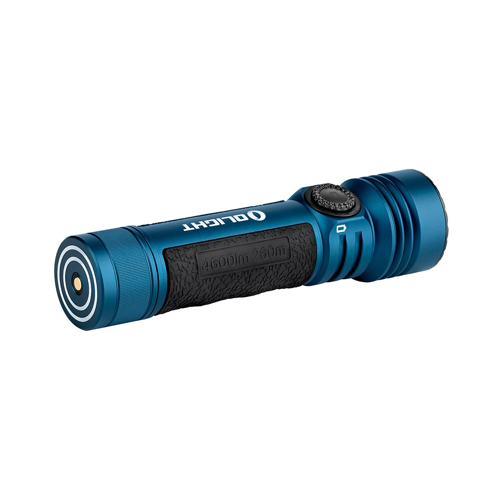 Linterna LED Seeker 4 Pro 4600 lúmenes Luz Blanca Fría Olight - Azul Azul-2