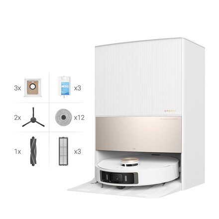 Robot aspirador Dreame L20 ULTRA COMPLETE con IA, mapeo del hogar inteligente y tecnología Vormax