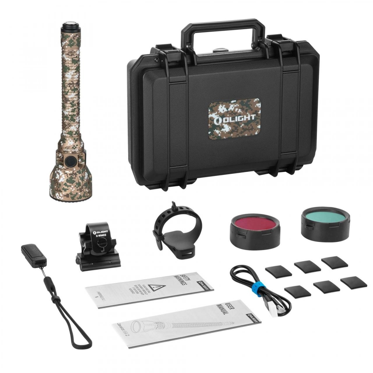 Kit de caza linterna Javelot Turbo 2 Olight Negro · El Corte Inglés