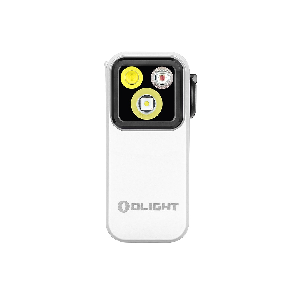 Linterna ángulo recto Oclip Pro 500 lúmenes Olight Blanco · El