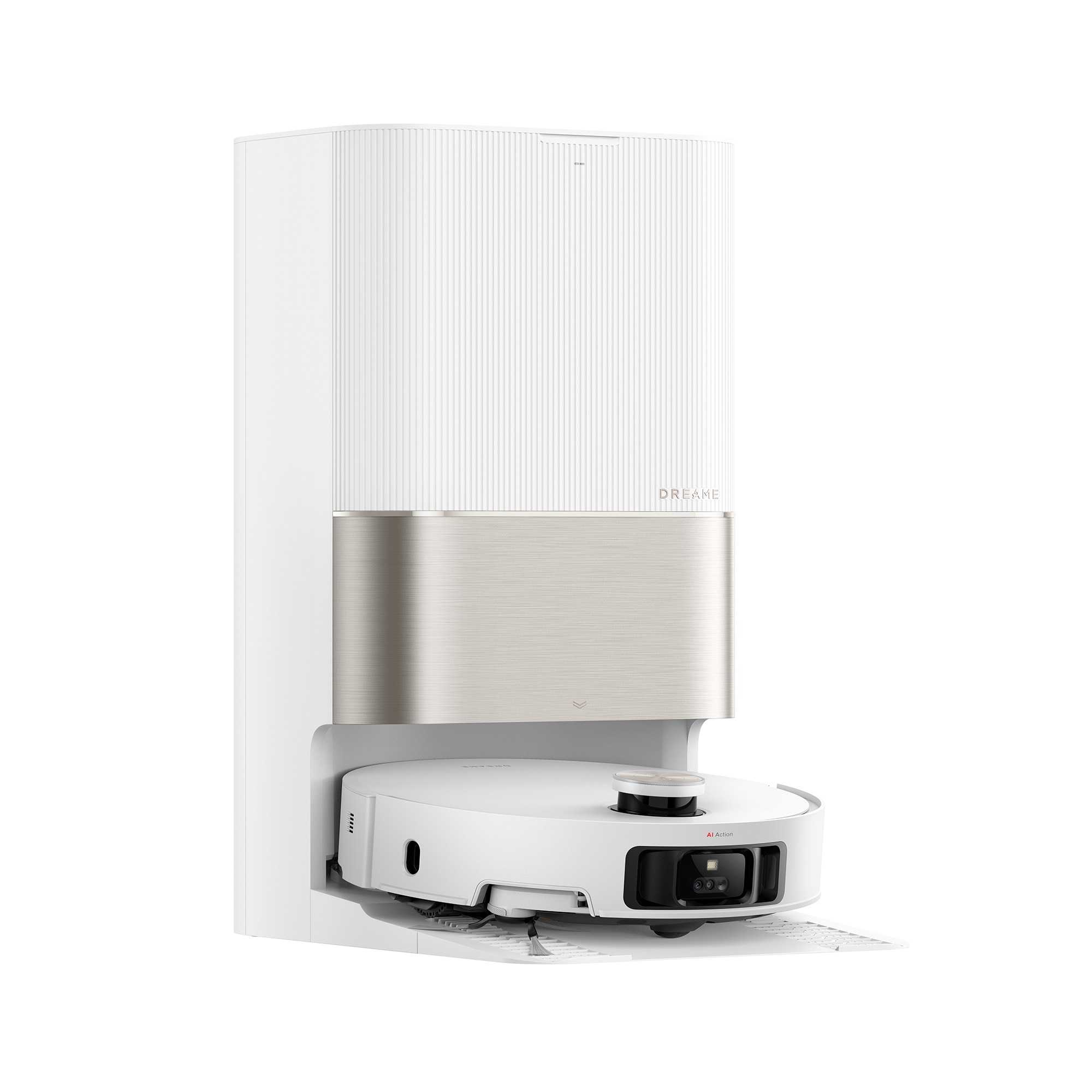 Robot aspirador y friegasuelos Dreame X50 Ultra Complete con vaciado automático y autolimpieza de la mopa - Blanco Blanco-4