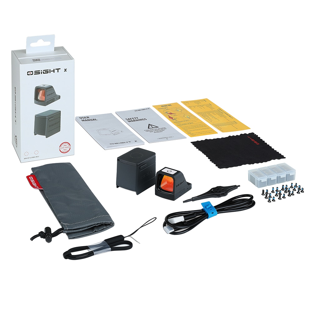 Imagen 5 de Visor de punto rojo compacto multi retícula Osight X - Negro Negro