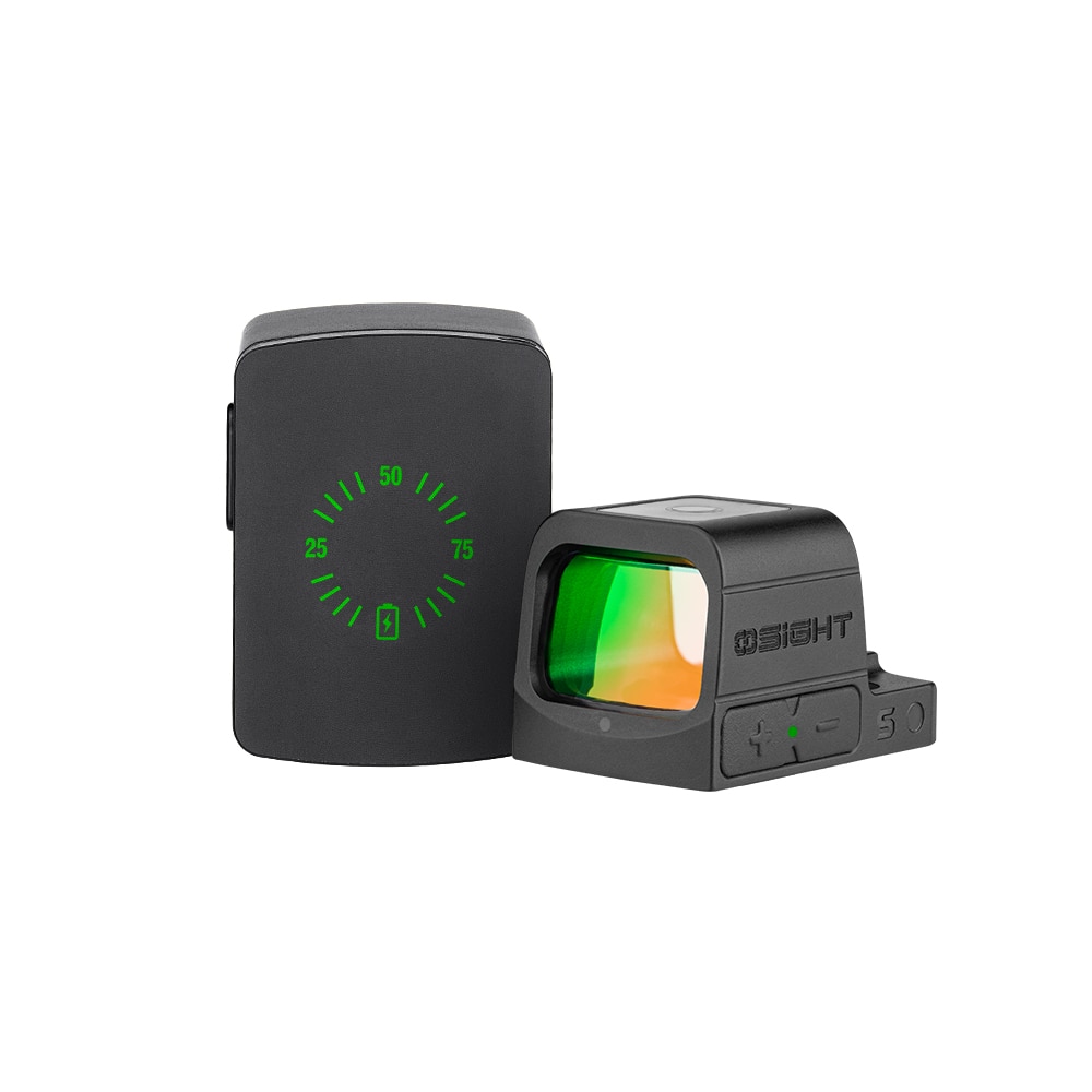 Olight - Visor de punto rojo compacto multi retícula Osight S.