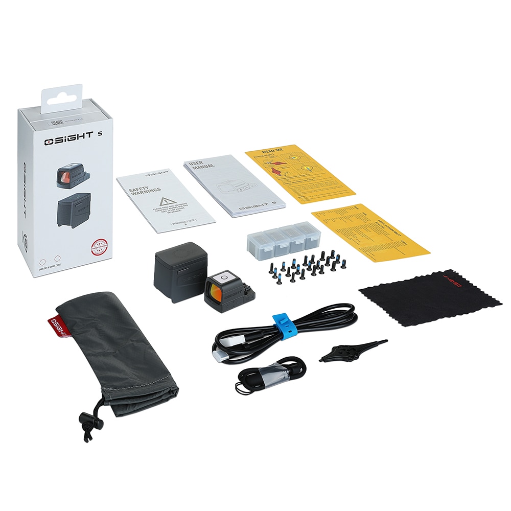 Imagen 5 de Visor de punto rojo compacto multi retícula Osight S - Negro Negro
