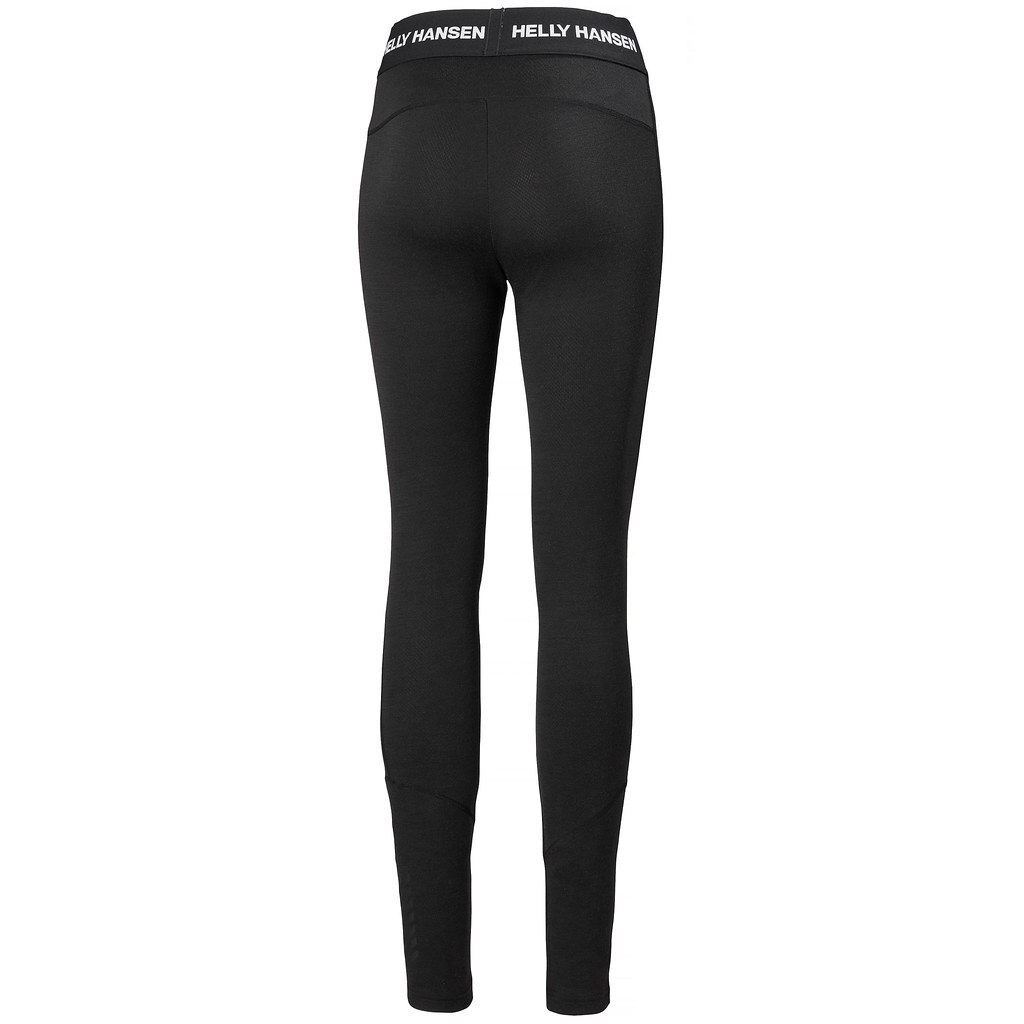 Pantalón térmico de mujer W Lifa Merino Midweight Pant Helly Hansen - Negro Negro-2