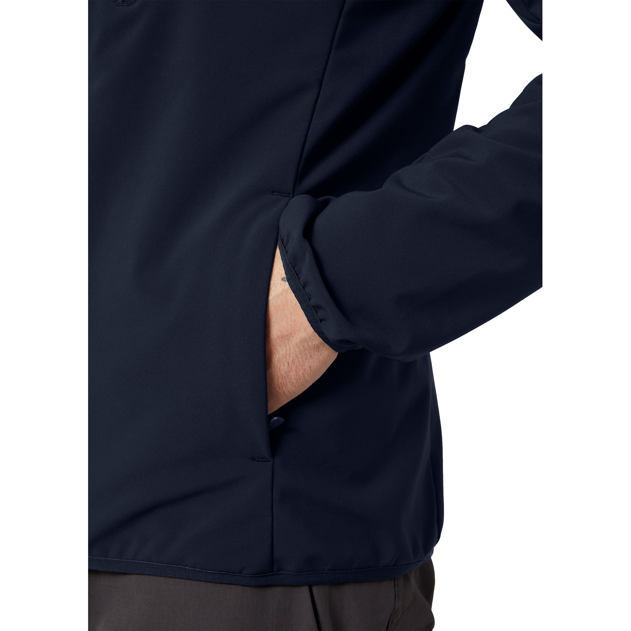 Chaqueta de hombre Crew Softshell 2.0 Helly Hansen - Azul marino Azul marino-3