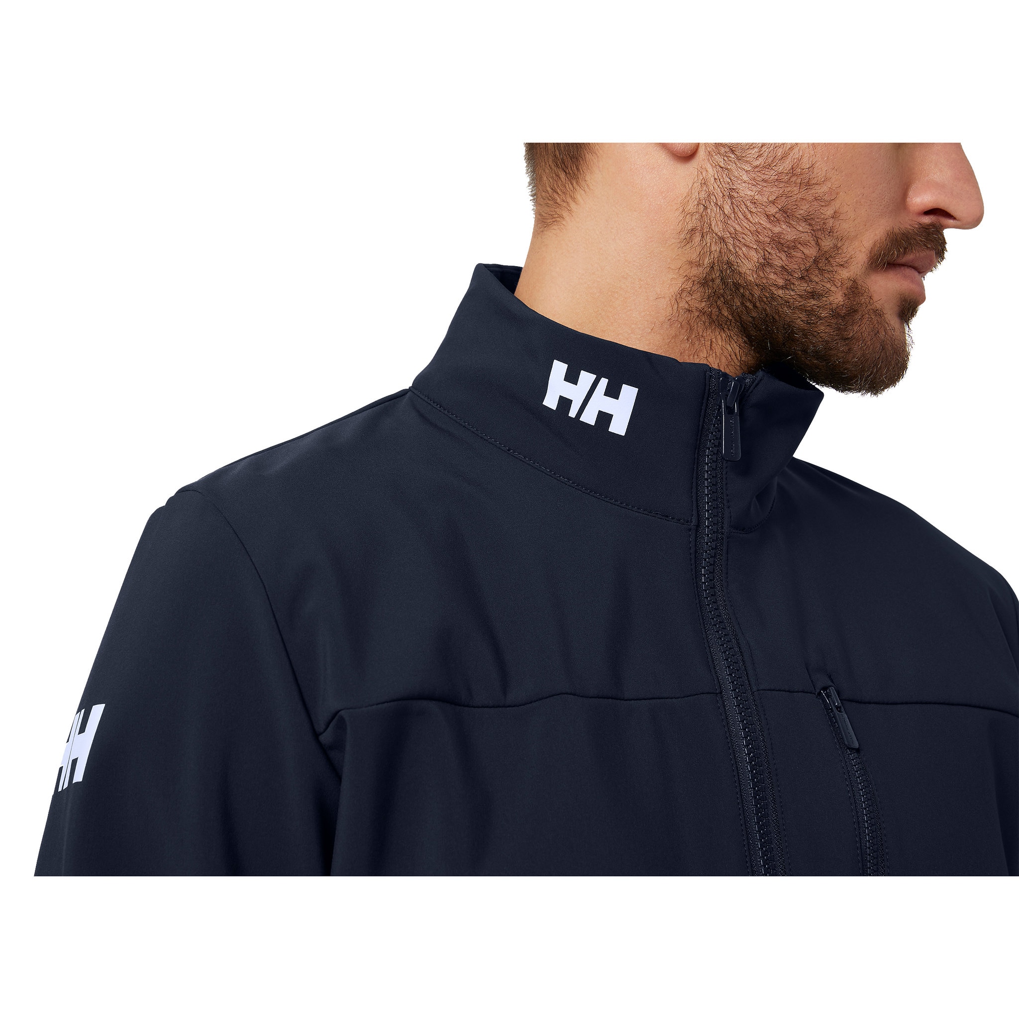 Chaqueta de hombre Crew Softshell 2.0 Helly Hansen - Azul marino Azul marino-4