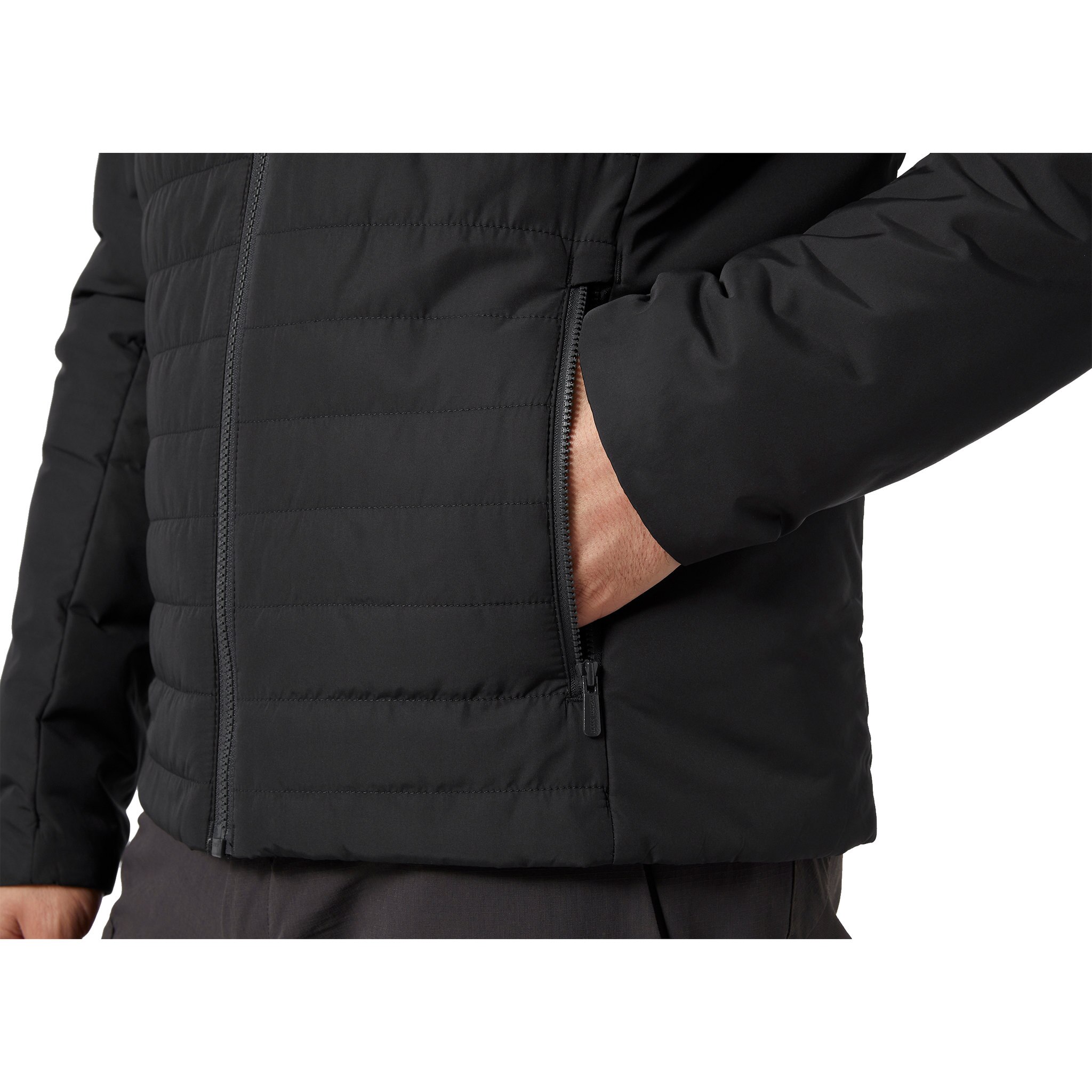 Chaqueta de náutica de hombre Crew Insulator Jacket 2.0 Helly Hansen - Gris oscuro Gris oscuro-3