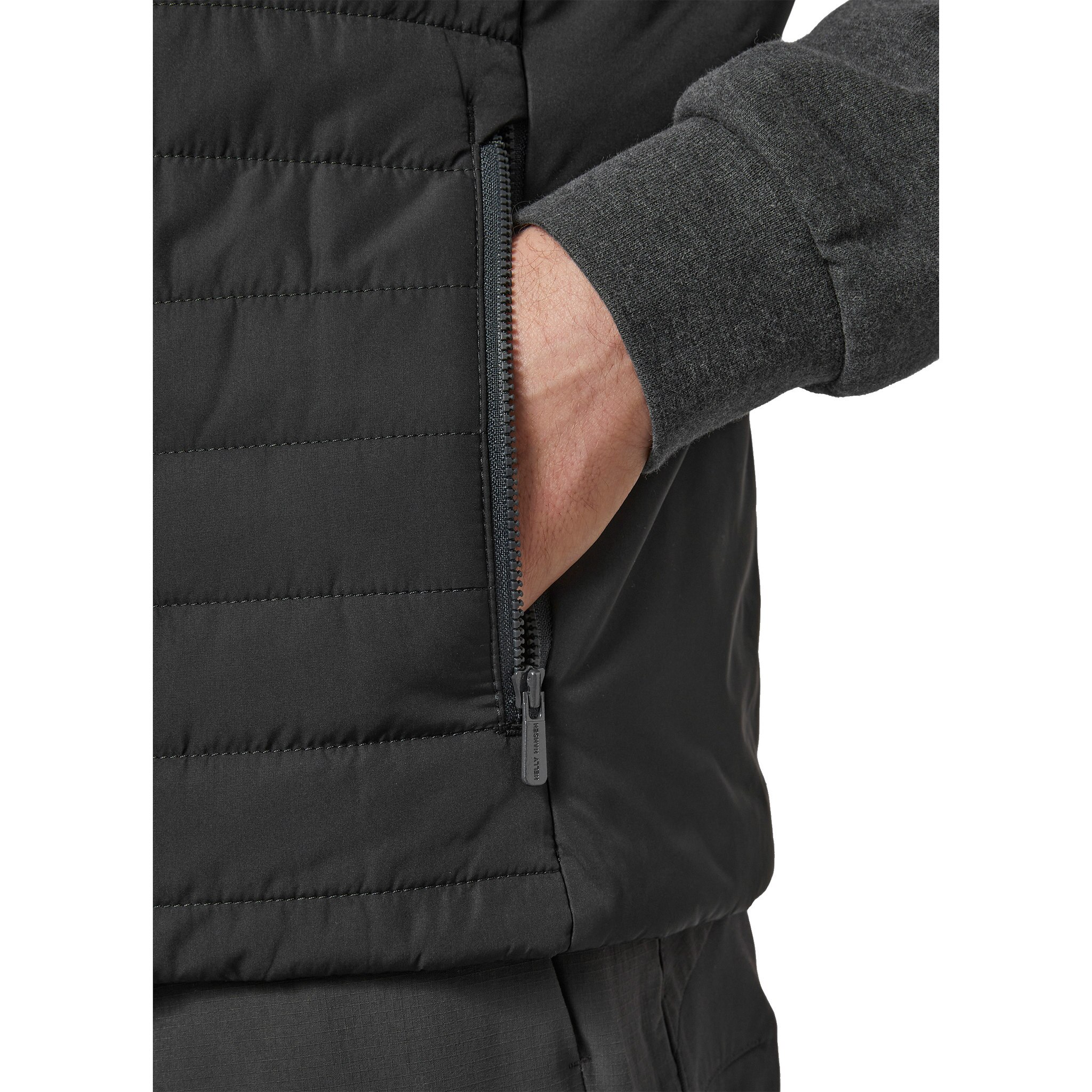 Imagen 3 de Chaleco de hombre Crew Insulator Vest Helly Hansen - Gris oscuro Gris oscuro