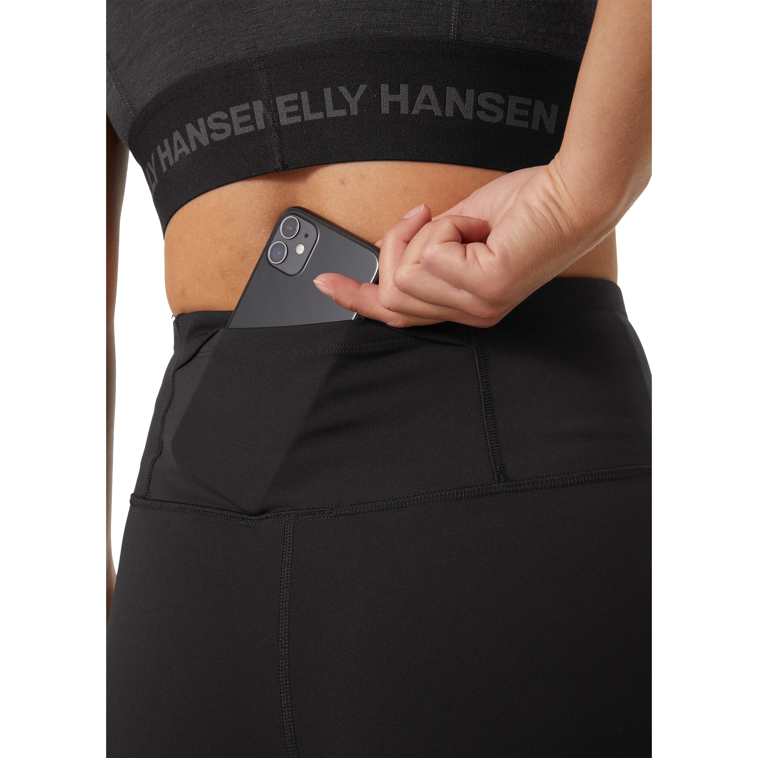 Mallas de mujer W Roam Legging Helly Hansen - Negro Negro-3