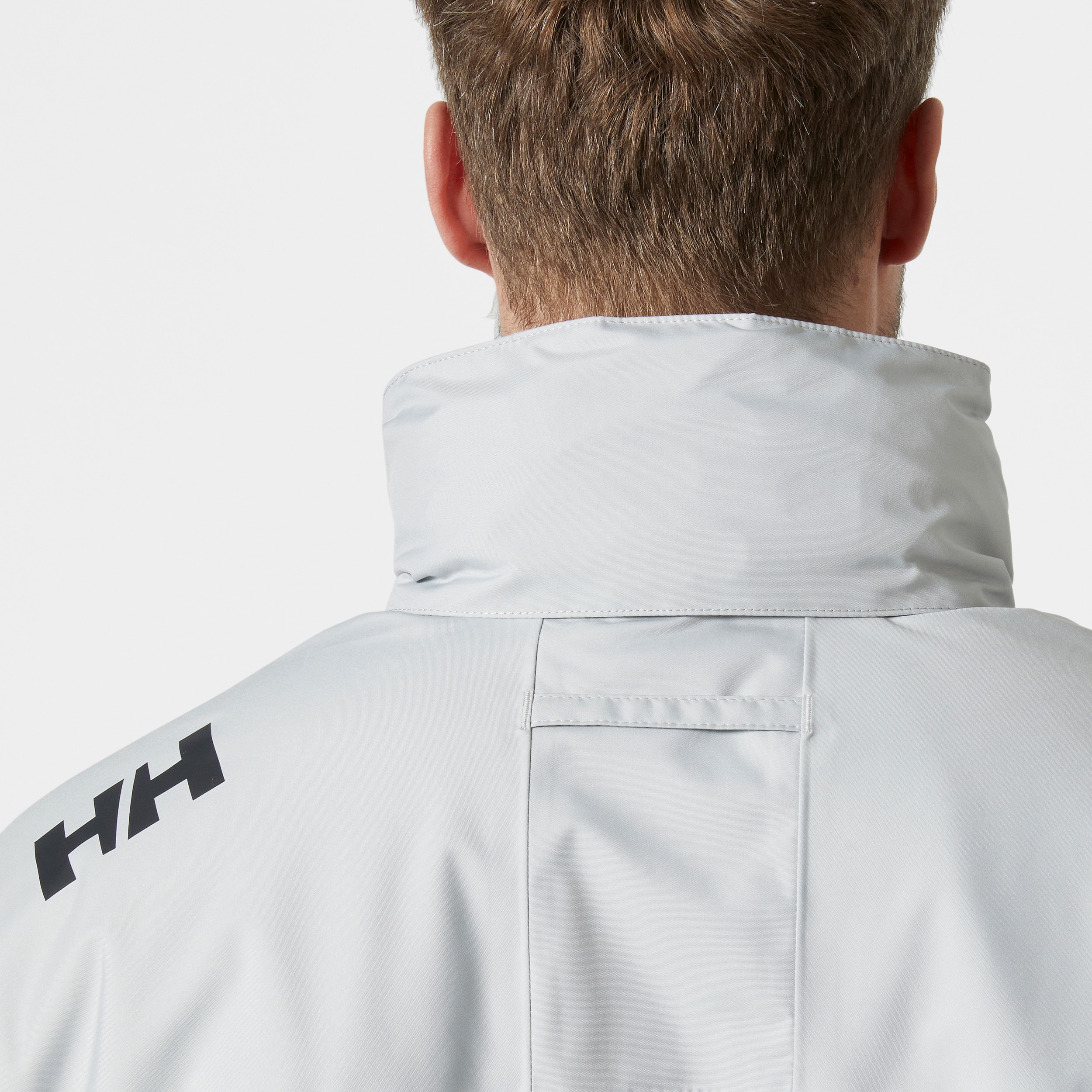 Chaqueta de hombre Crew Hooded Midlayer 2.0 Helly Hansen - Gris claro Gris claro-4