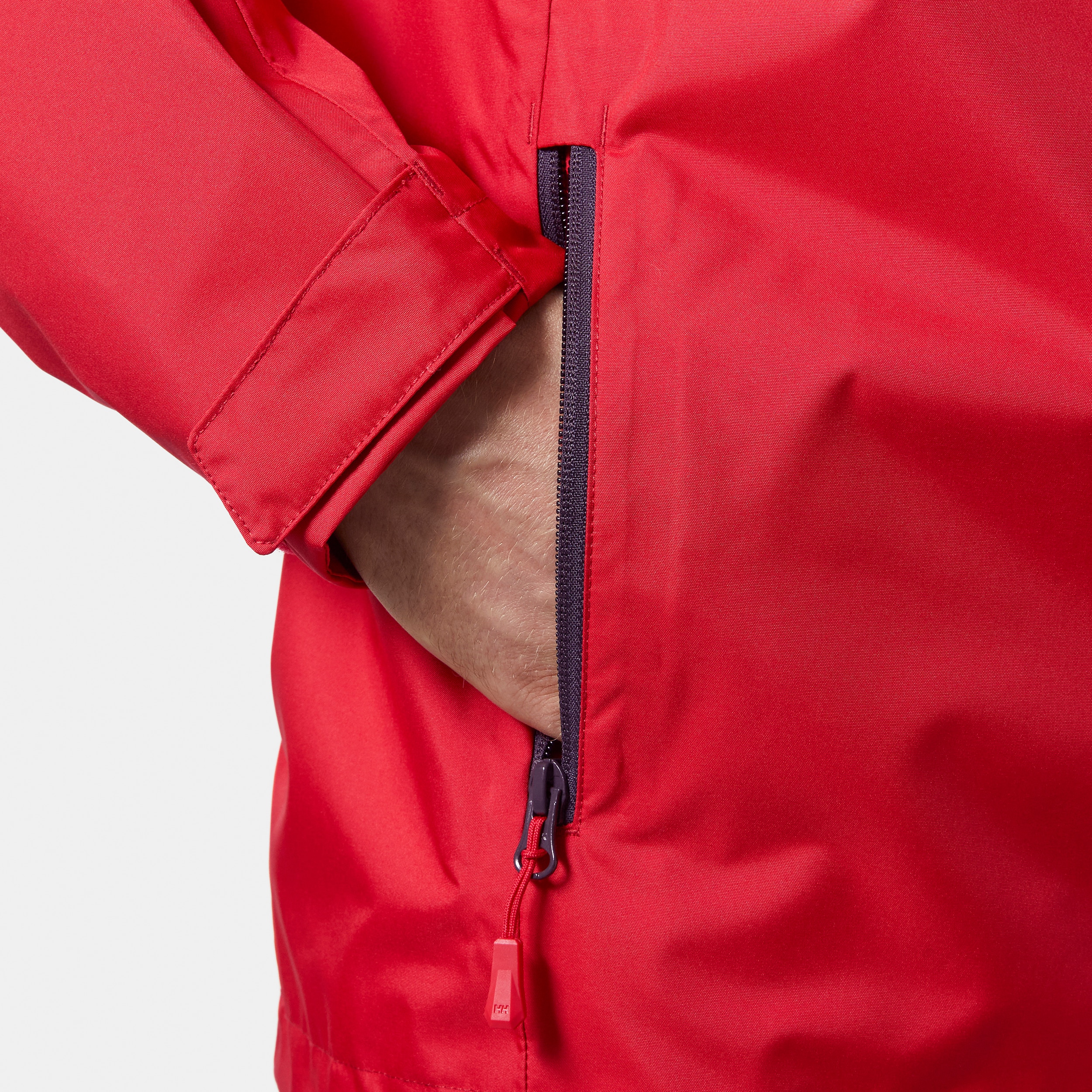 Chaqueta de hombre Crew Hooded 2.0 Helly Hansen - Rojo Rojo-3