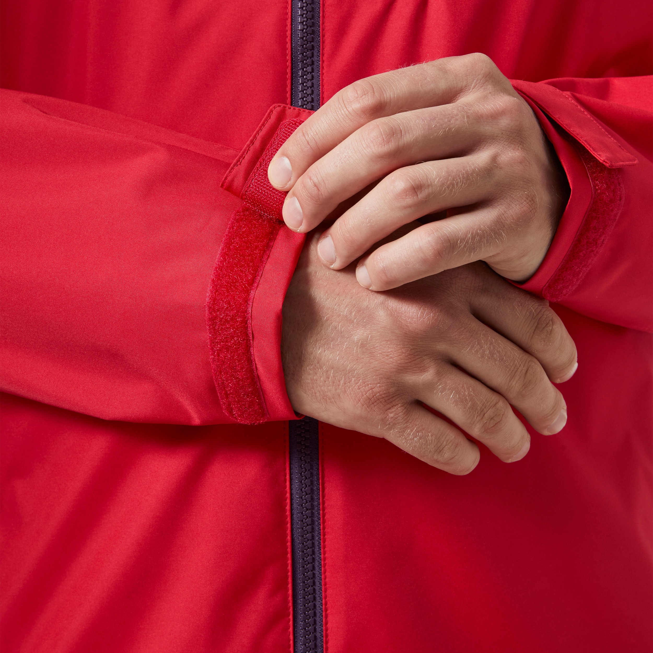 Chaqueta de hombre Crew Hooded 2.0 Helly Hansen - Rojo Rojo-4