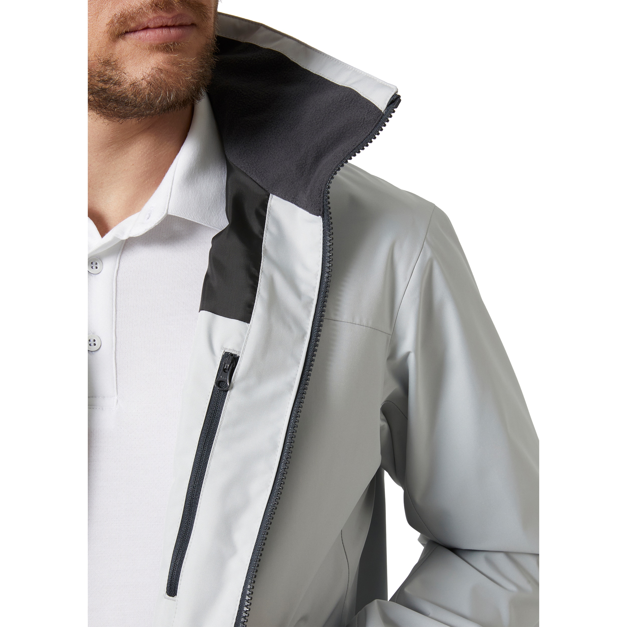 Chaqueta de hombre Crew 2.0 Helly Hansen - Gris Gris-4