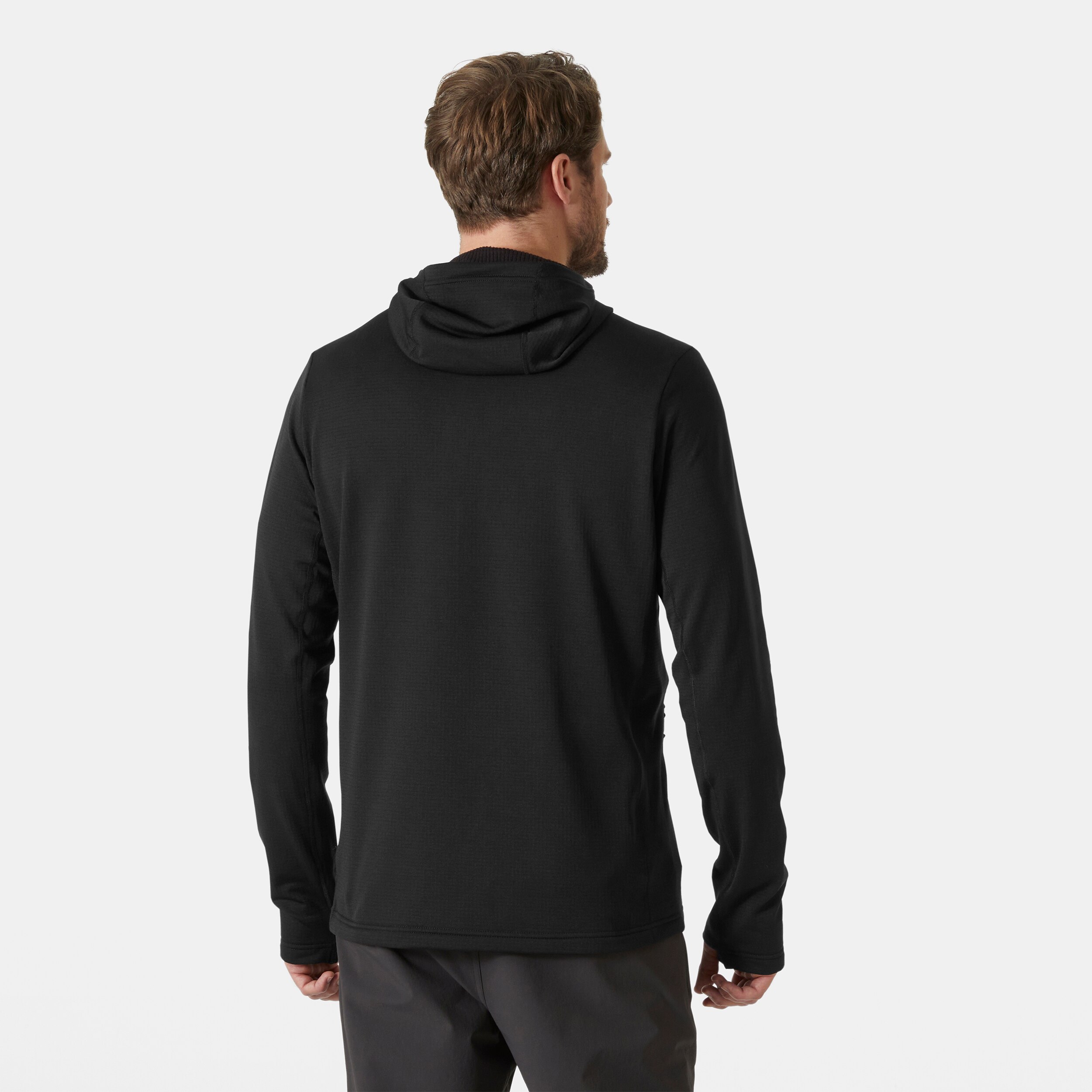 Forro polar de hombre VERSALITE HOODED Helly Hansen - Negro Negro-4