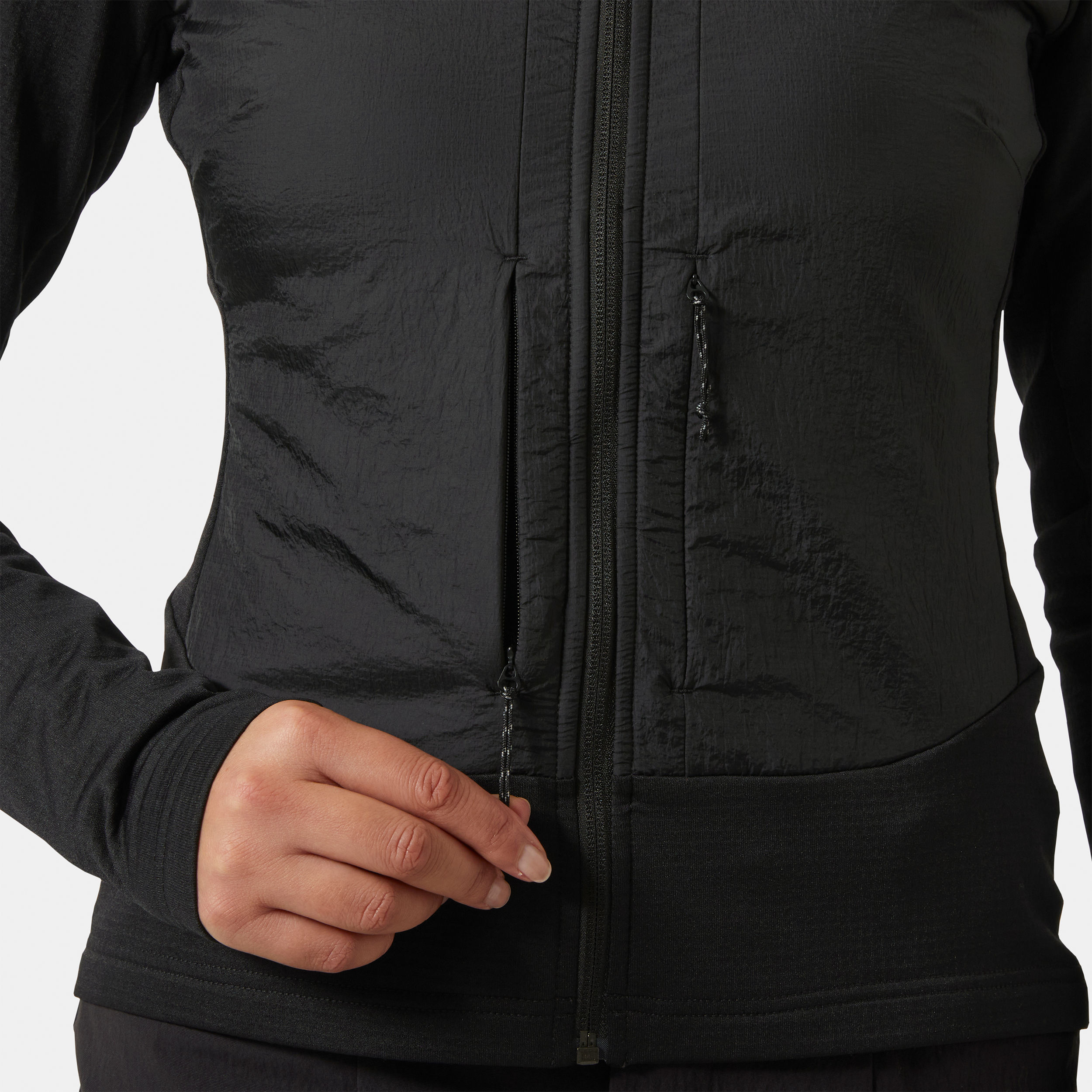 Forro polar de mujer W VERSALITE HYBRID Helly Hansen - Negro Negro-5