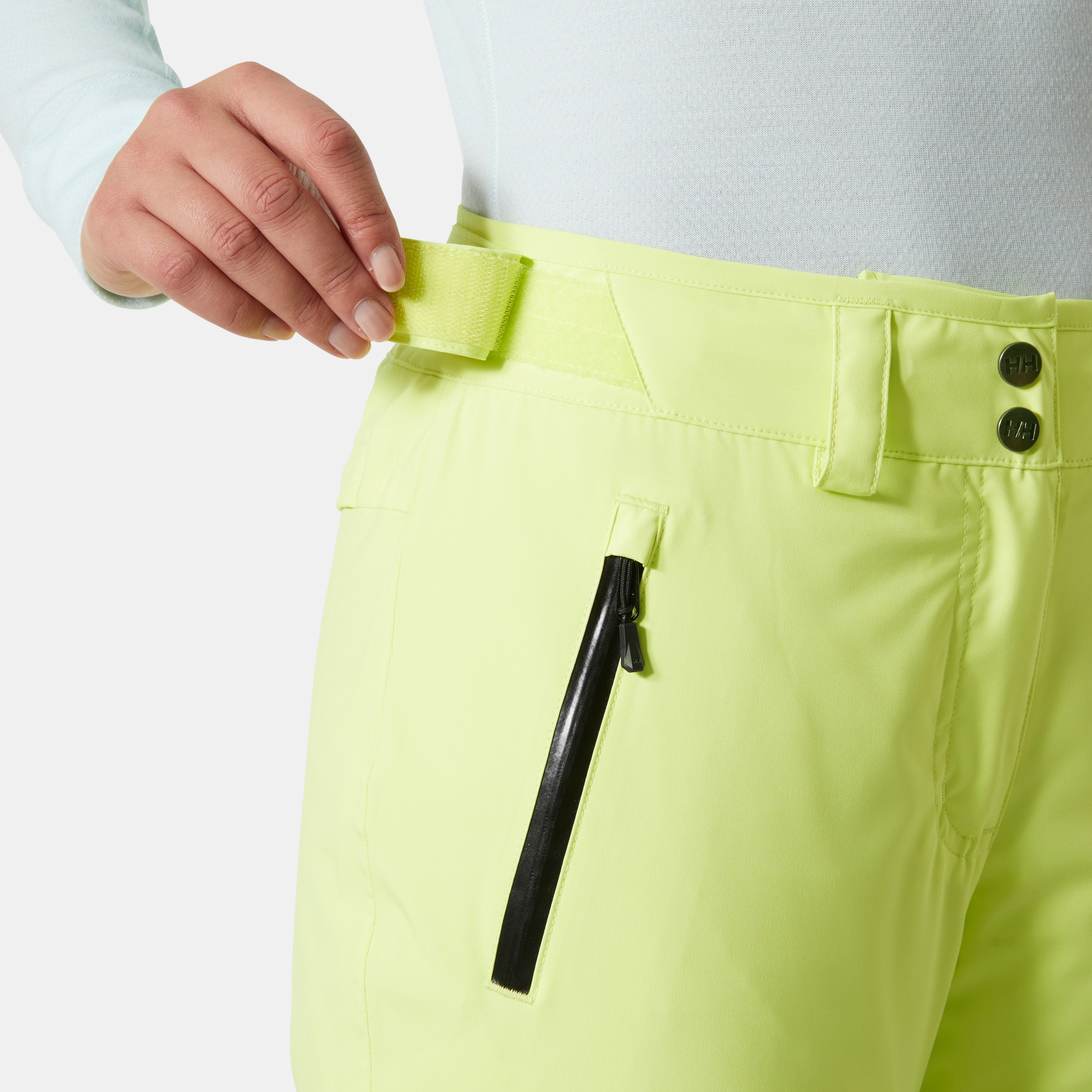 Pantalones de esquí de mujer W LEGENDARY INSULATED PANT Helly Hansen - Amarillo Amarillo-3