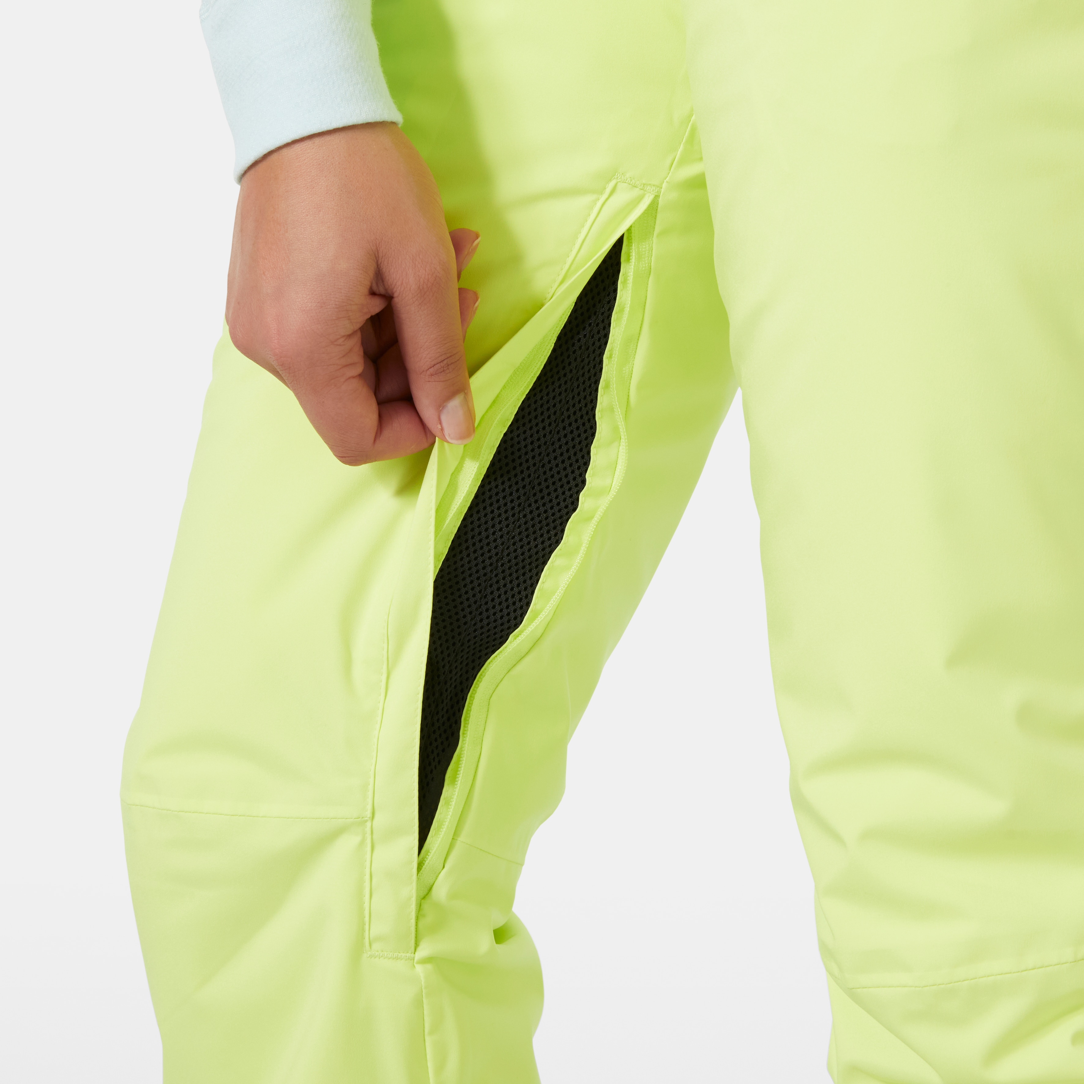 Pantalones de esquí de mujer W LEGENDARY INSULATED PANT Helly Hansen - Amarillo Amarillo-4