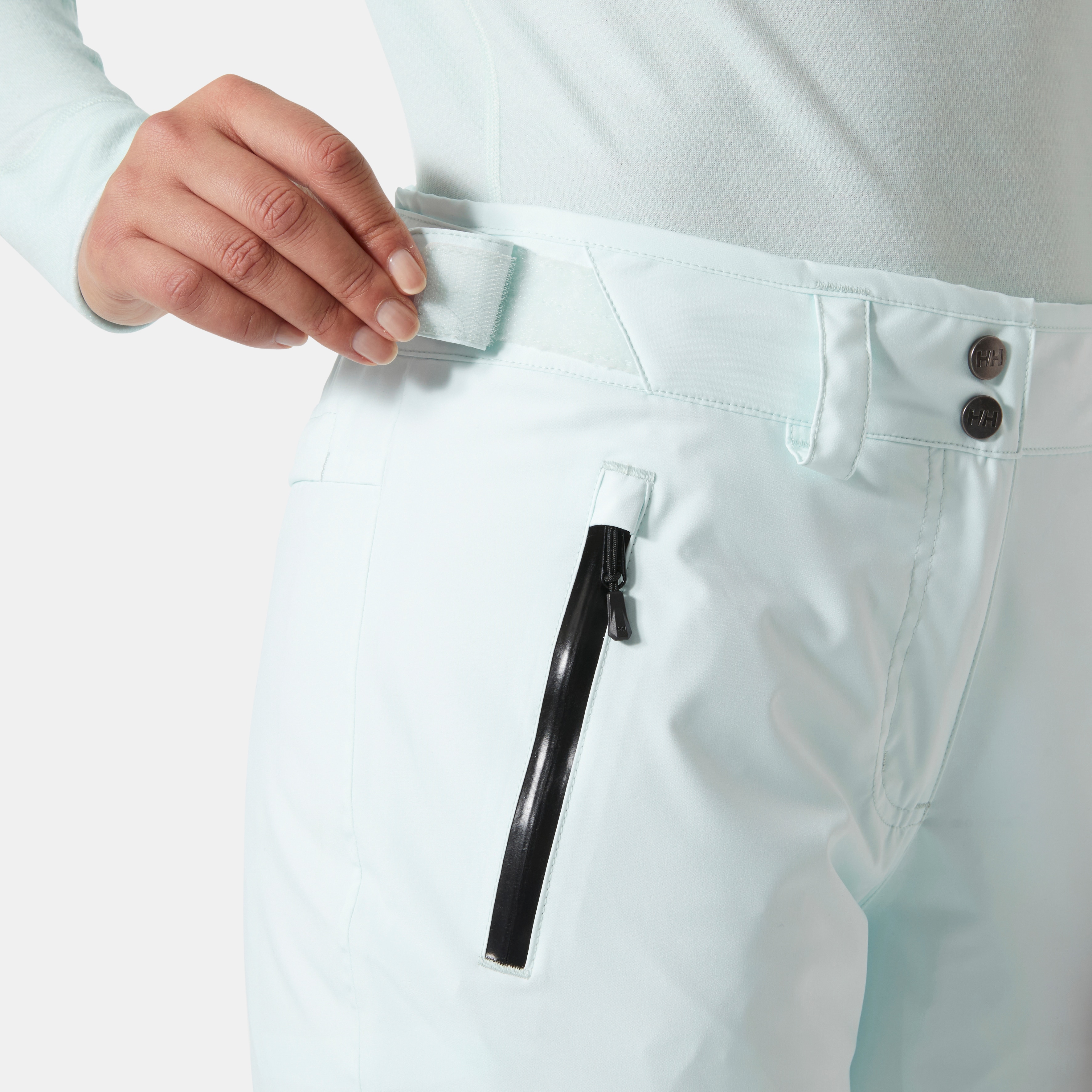 Pantalones de esquí de mujer W LEGENDARY INSULATED PANT Helly Hansen - Blanco Blanco-3