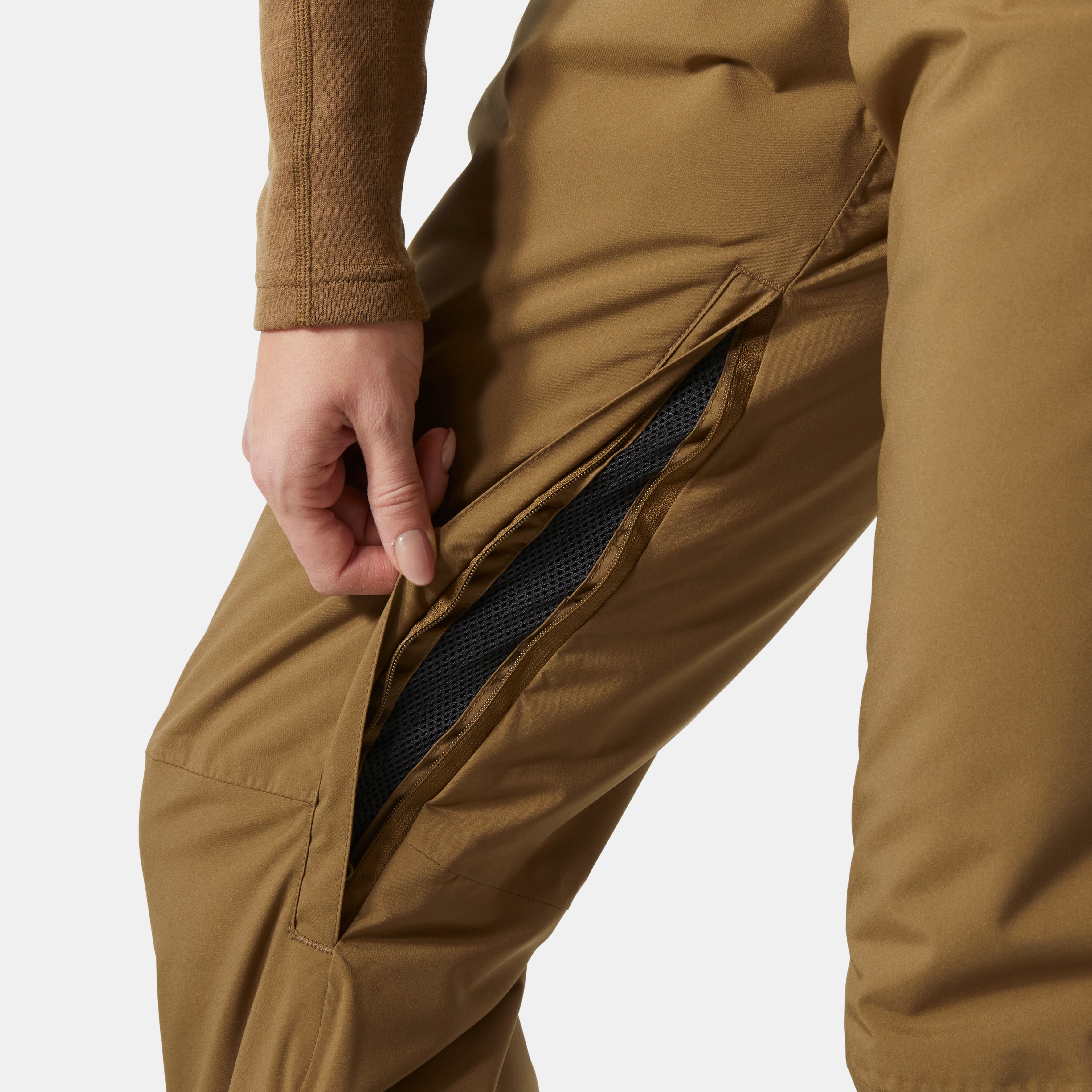 Pantalones de esquí de mujer W LEGENDARY INSULATED PANT Helly Hansen - Marrón Marrón-4