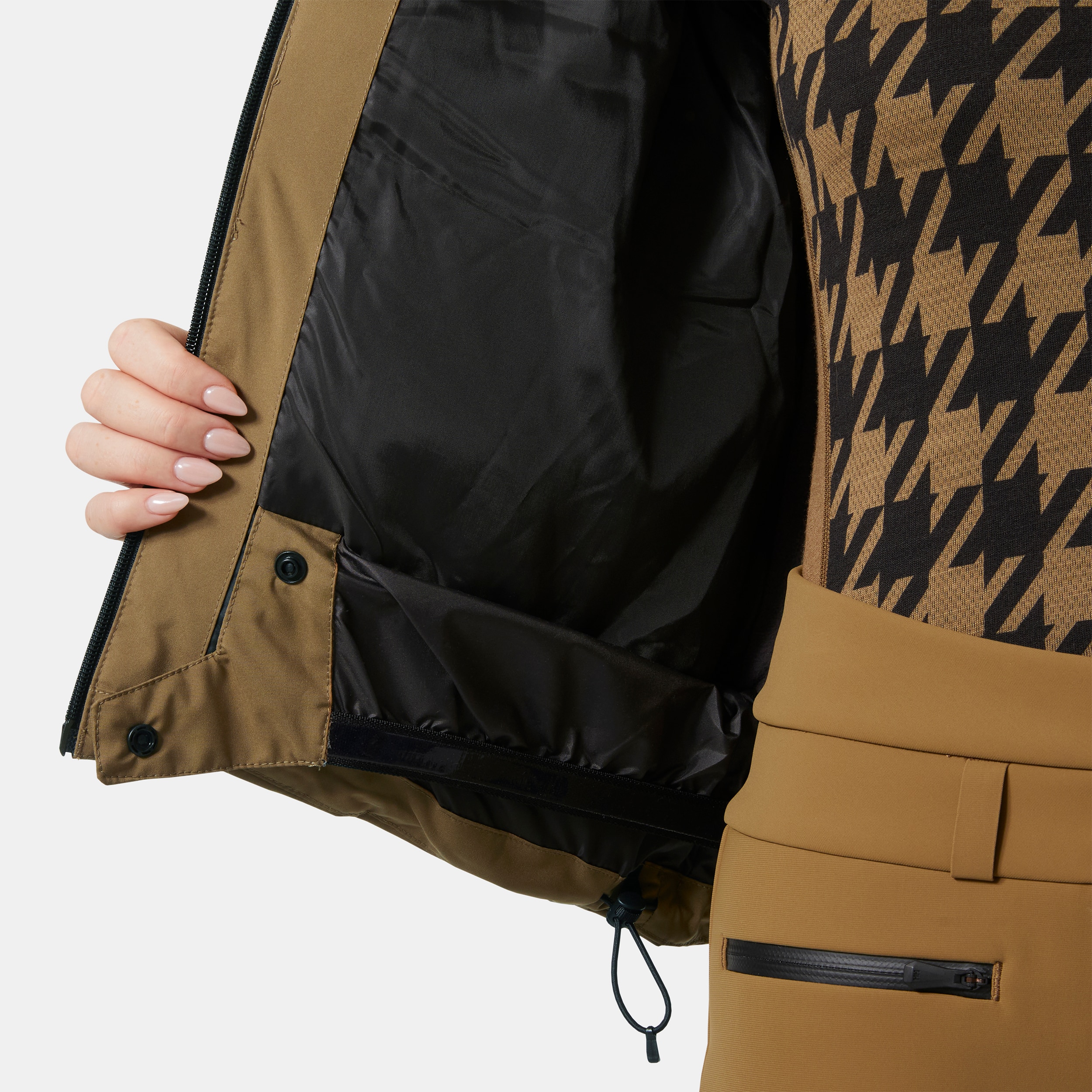 Imagen 9 de Chaqueta de esquí de mujer W NORA SHORT PUFFY Helly Hansen - Kaki Kaki