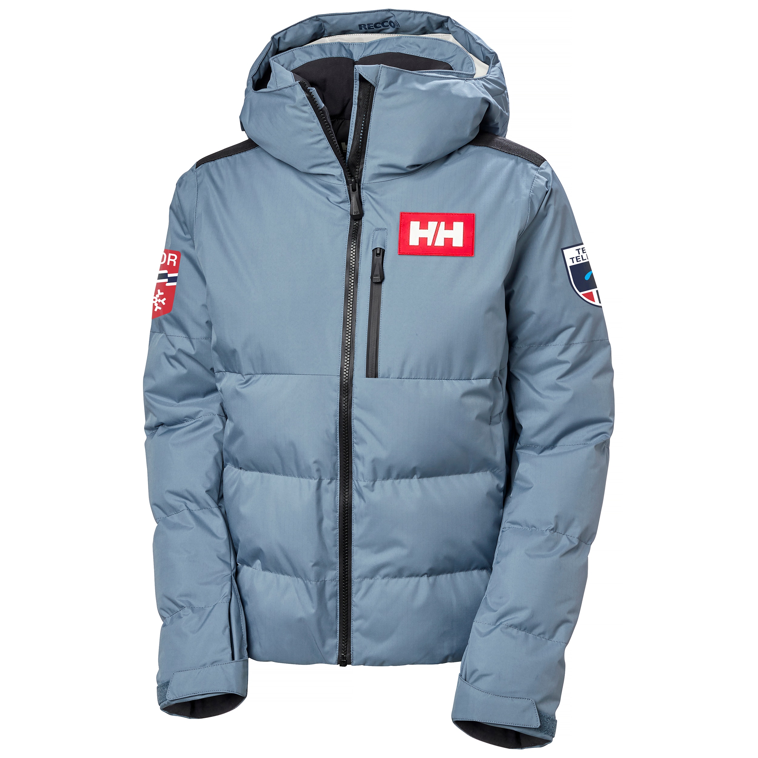Imagen 1 de Chaqueta de esquí de mujer W KVITFJELL RACE PUFFY JACKET Helly Hansen - Azul grisáceo Azul grisáceo