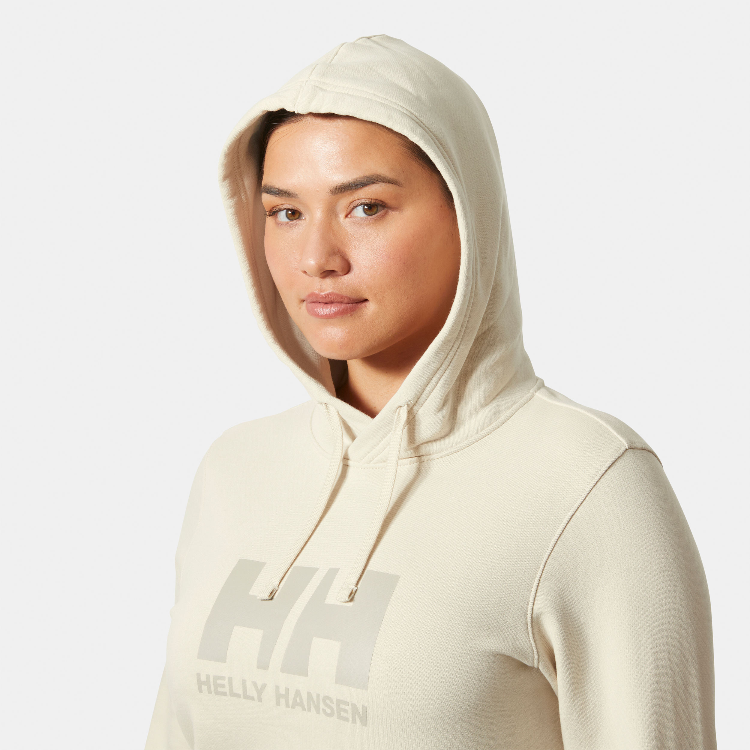 Imagen 5 de Sudadera de mujer W HH LOGO Helly Hansen - Crema Crema