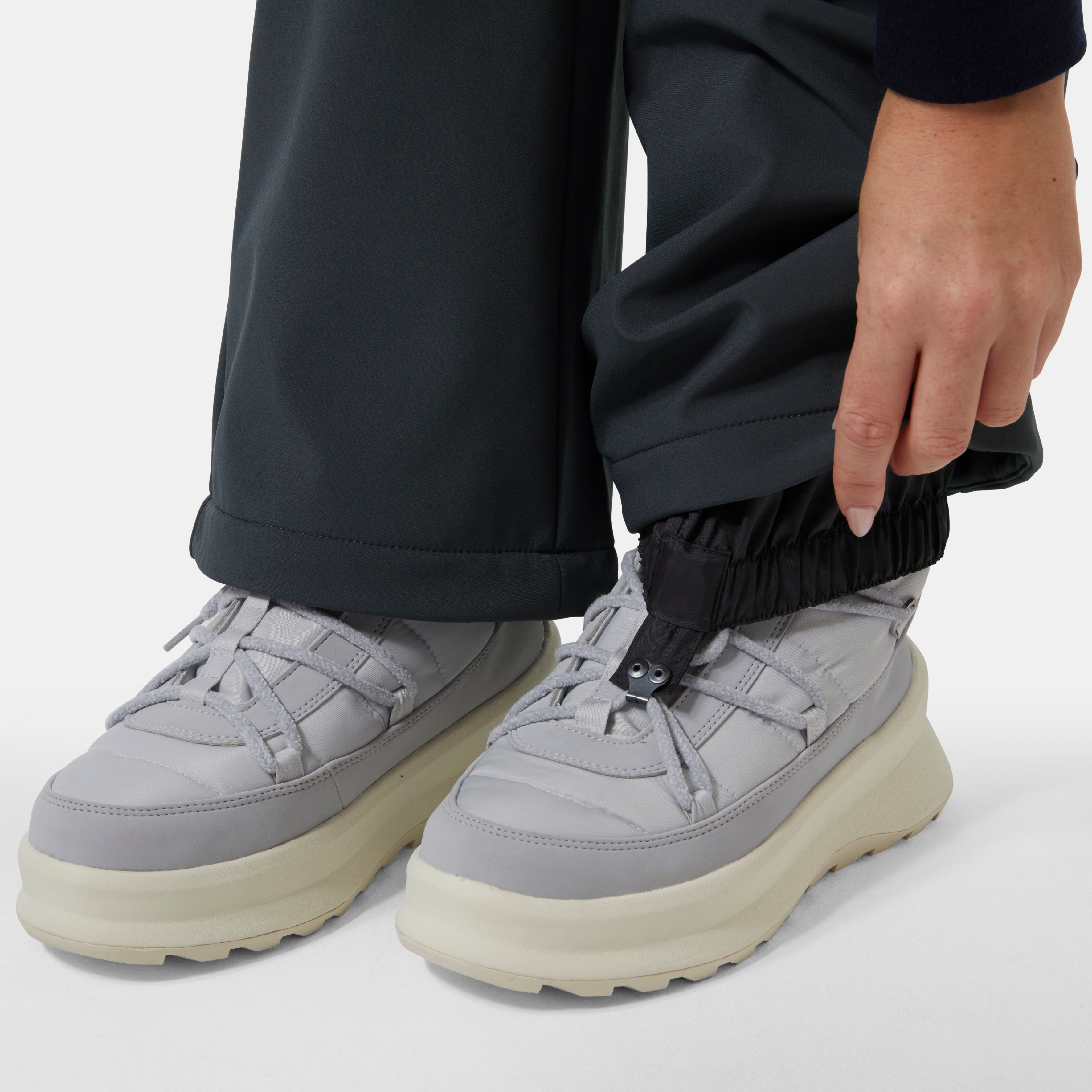 Pantalones de esquí de mujer W NORA SOFTSHELL PANT Helly Hansen - Gris Gris-5